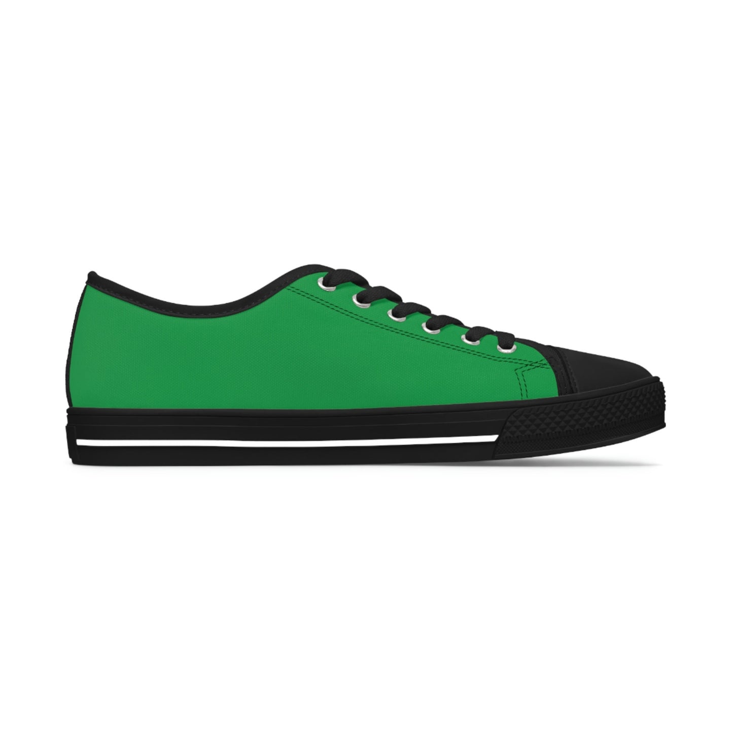 Women's Low Top Green Sneakers