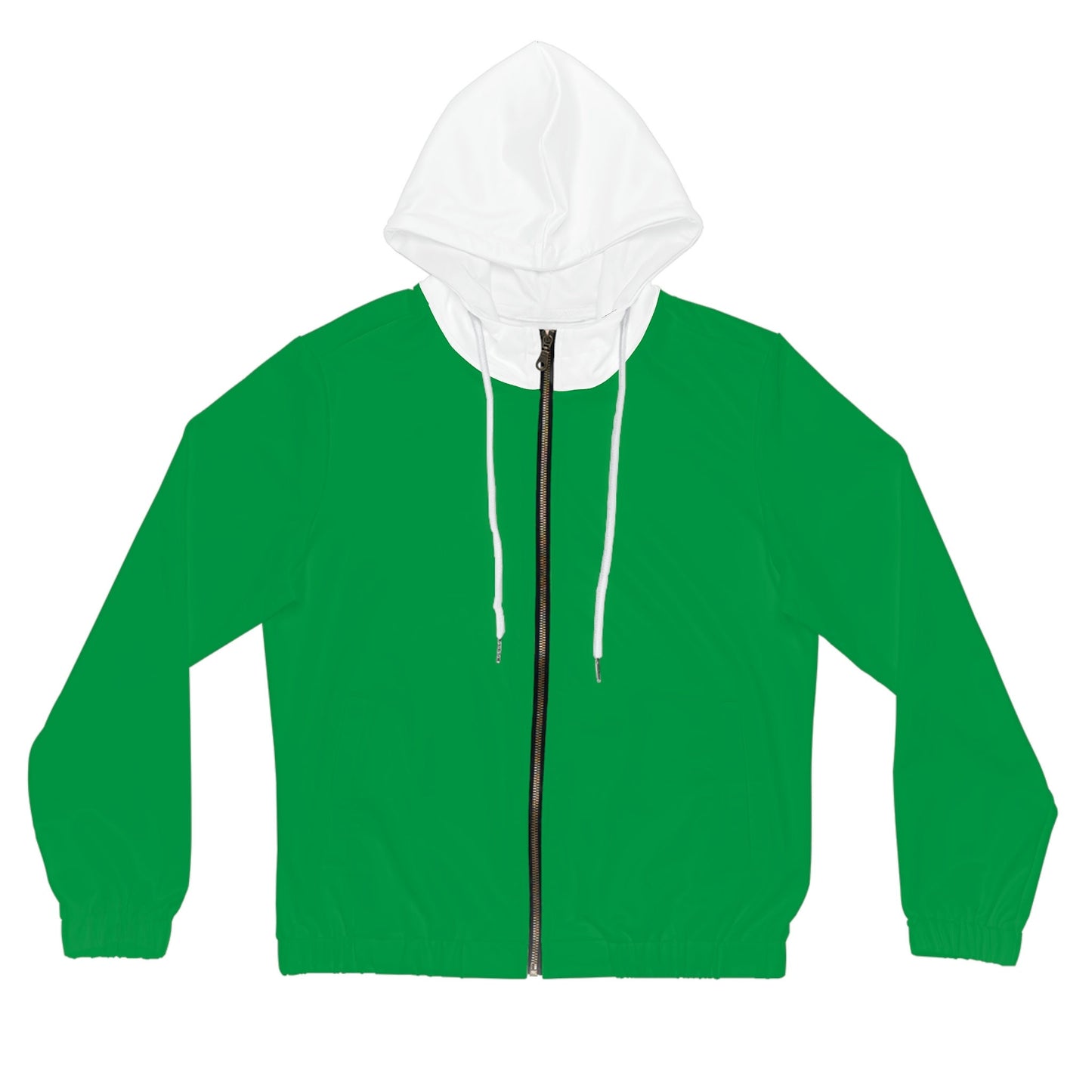 Womens Full-Zip Green Hoodie