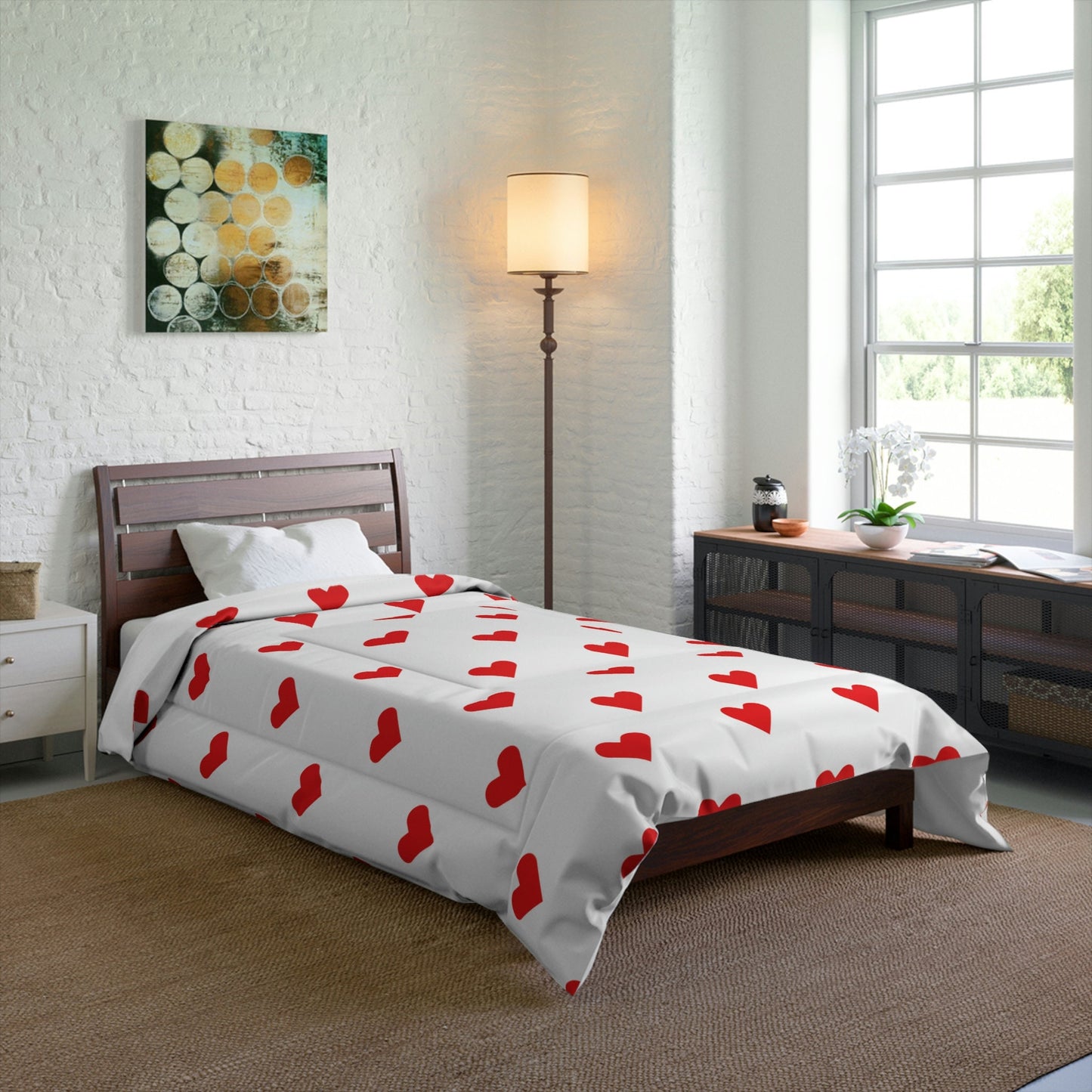 Comforters with Hearts