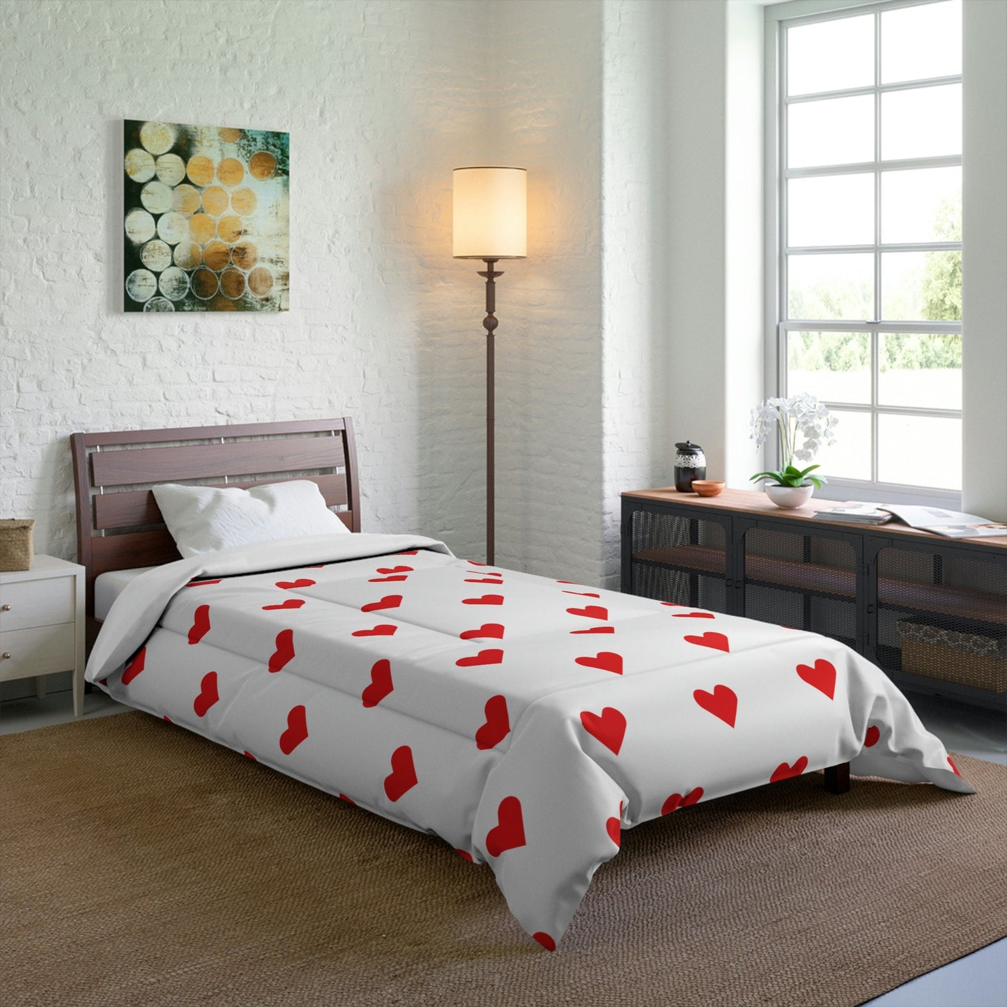 Comforters with Hearts
