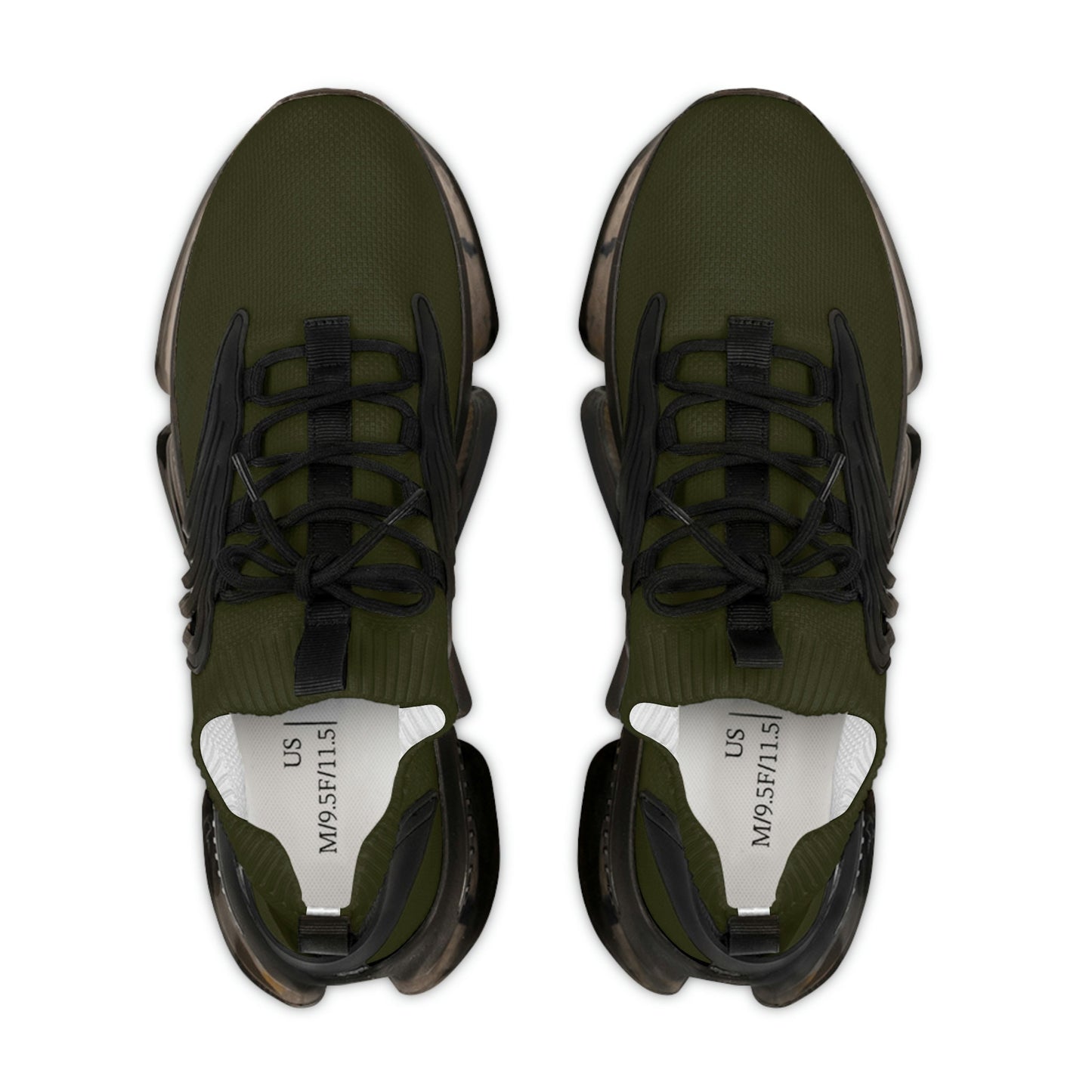 Men's Dark Green Sneakers