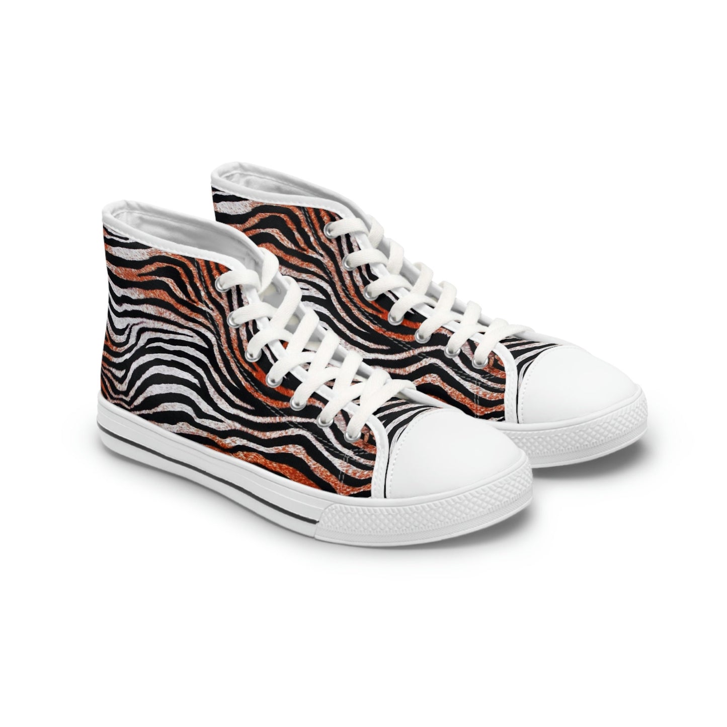 Women's High Top Cheetah print Sneakers