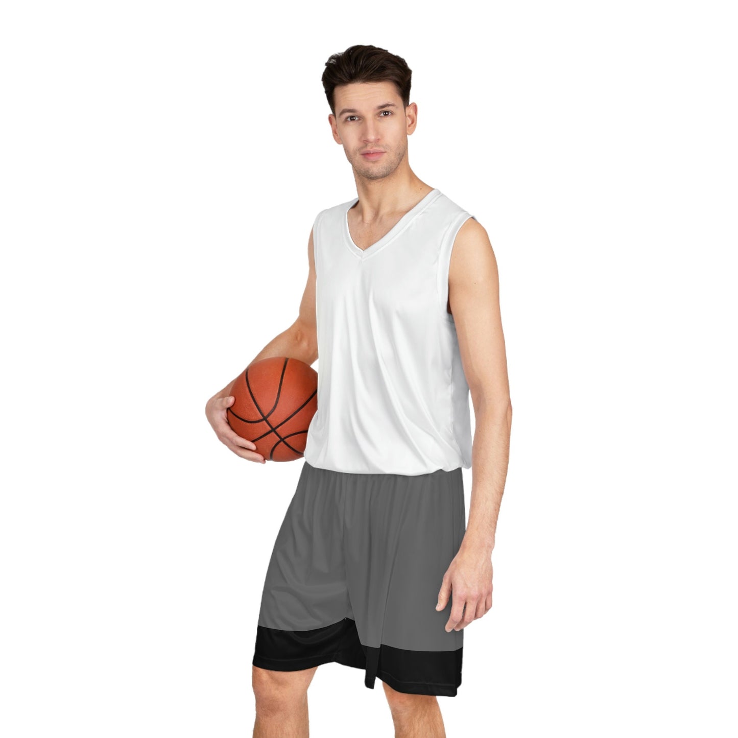 Grey Basketball Shorts