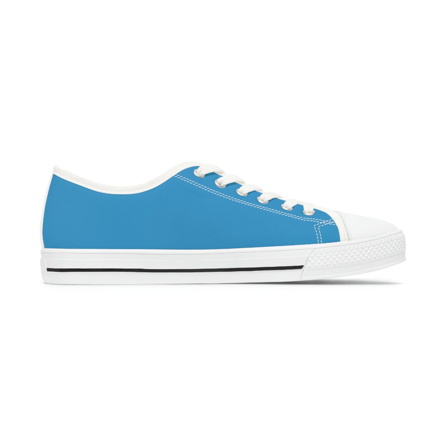 Women's Low Top Light Blue Sneakers