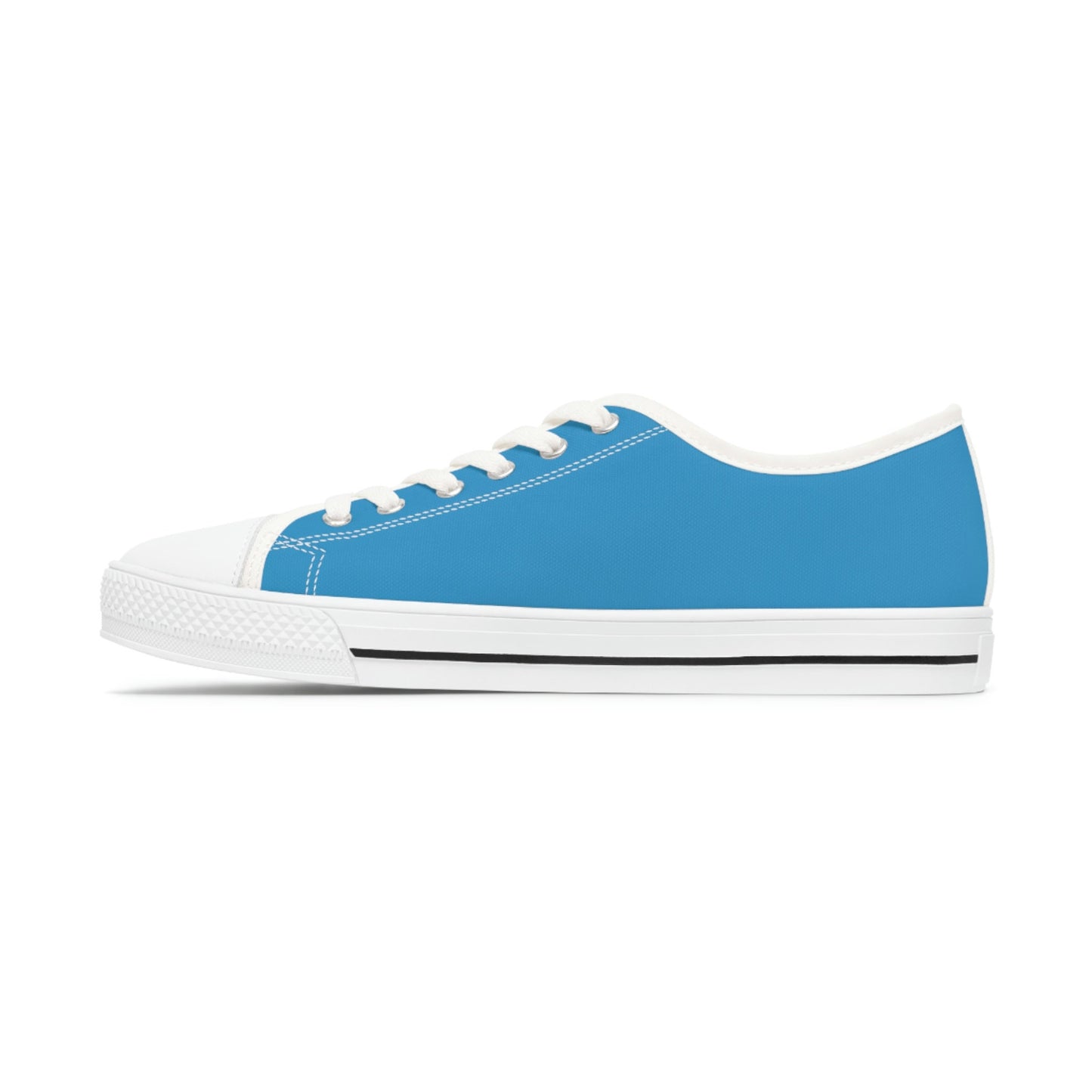Women's Low Top Light Blue Sneakers