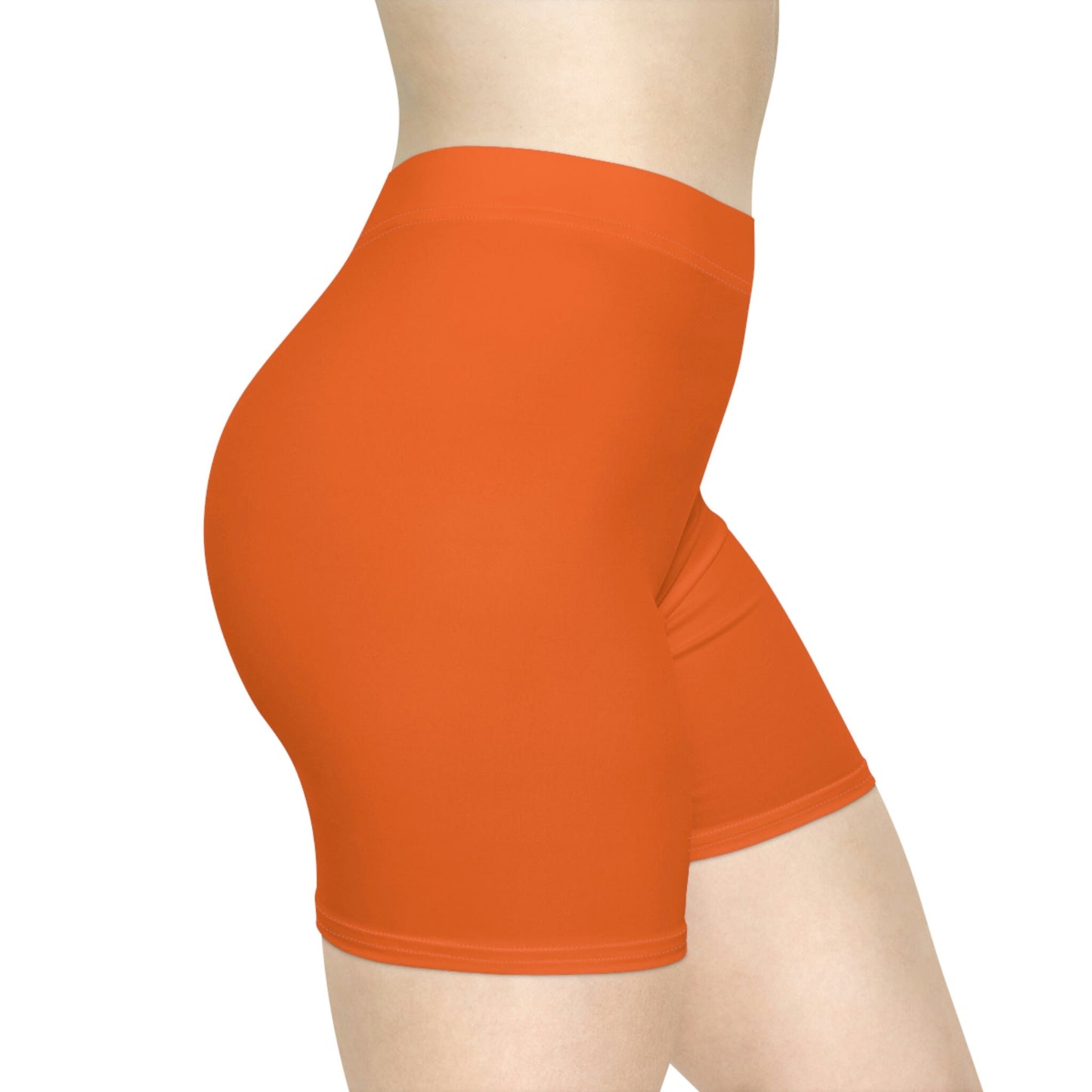 Orange Biker Shorts Orange shorts