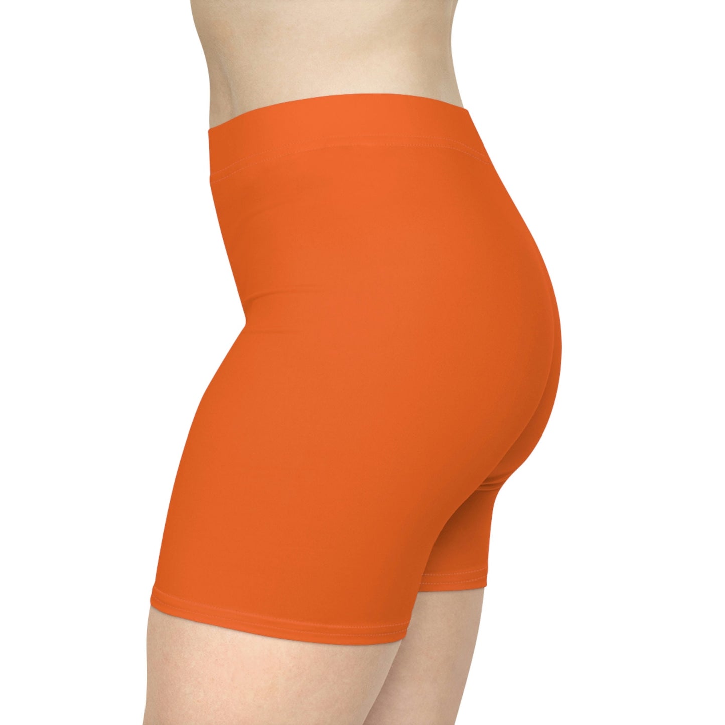 Orange Biker Shorts Orange shorts