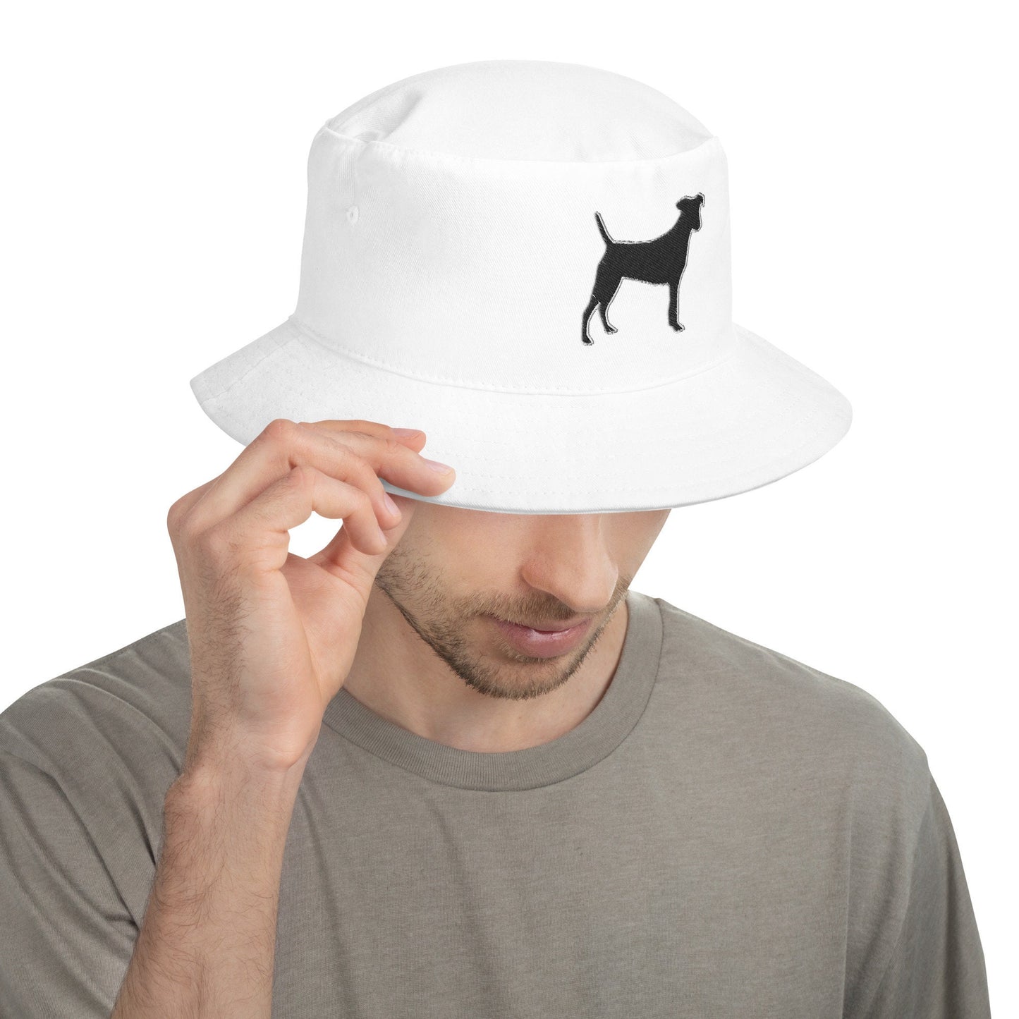Black Dog Bucket Hat