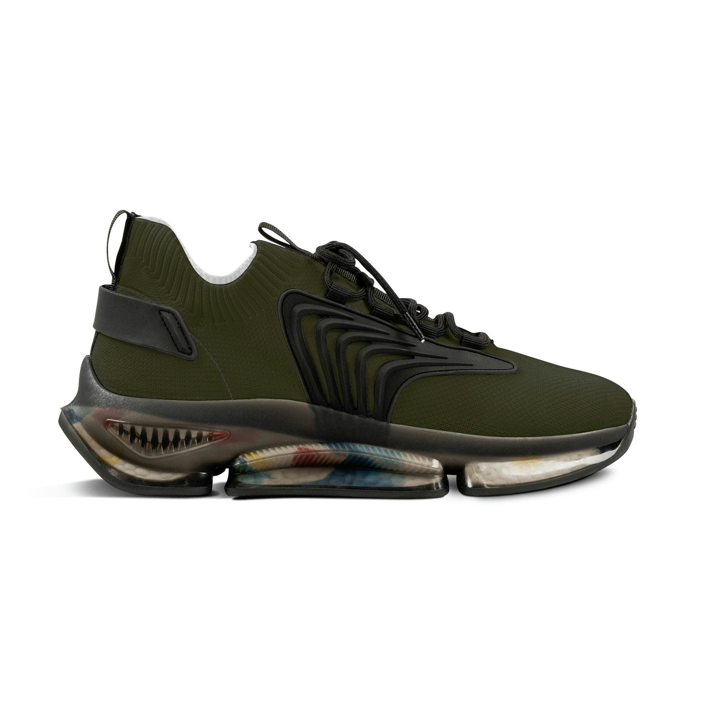 Men's Dark Green Sneakers
