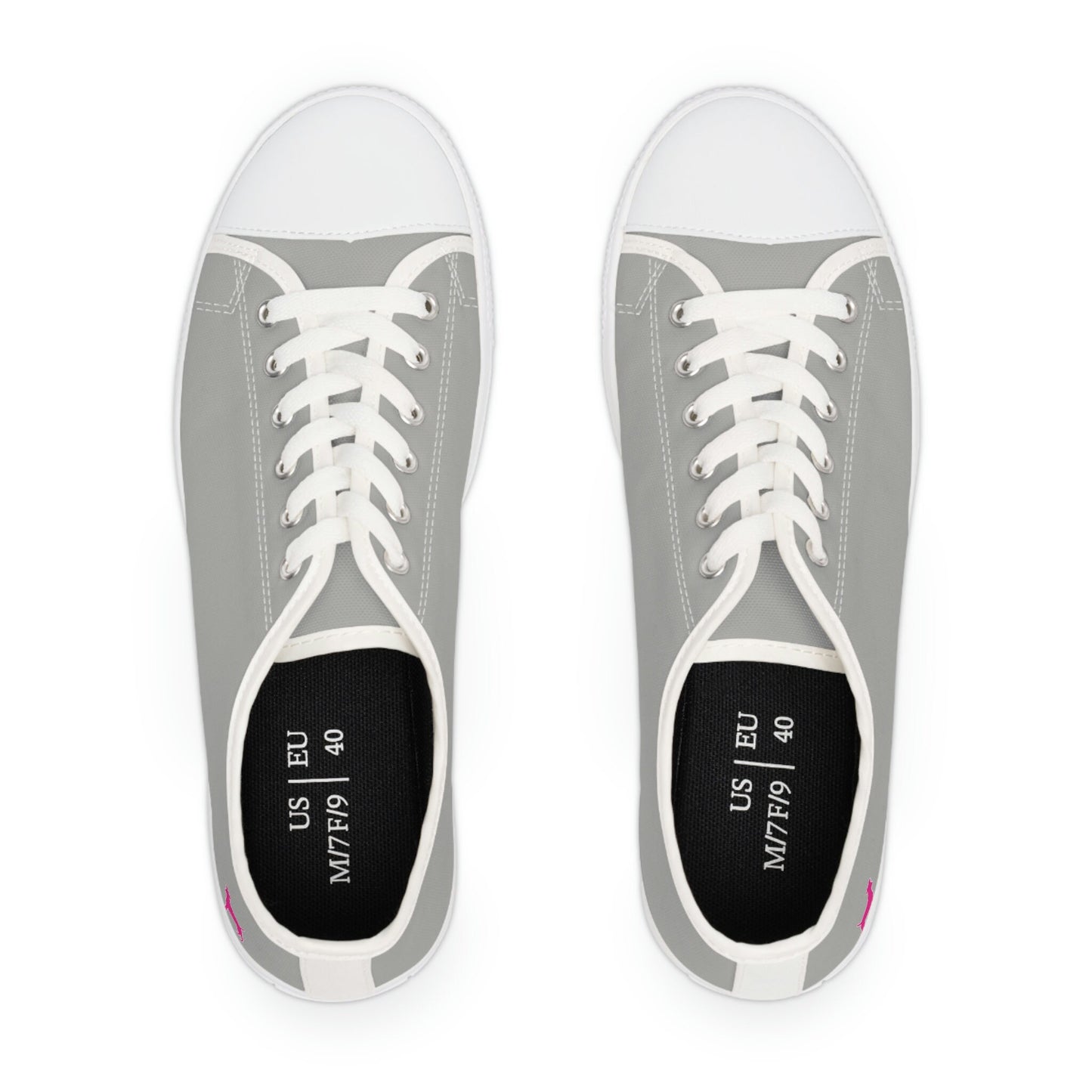 Women's Low Top Grey Sneakers