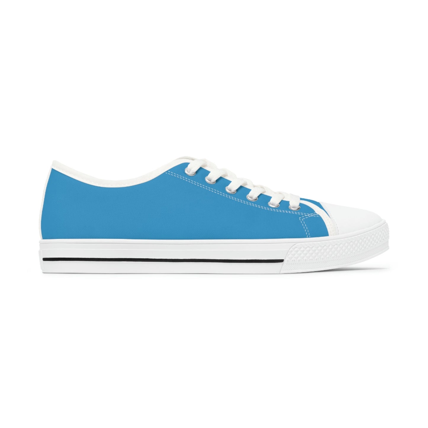 Women's Low Top Light Blue Sneakers