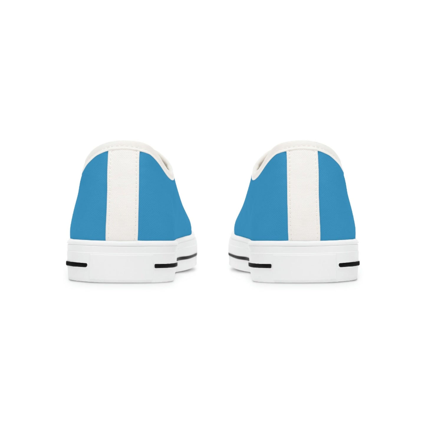 Women's Low Top Light Blue Sneakers