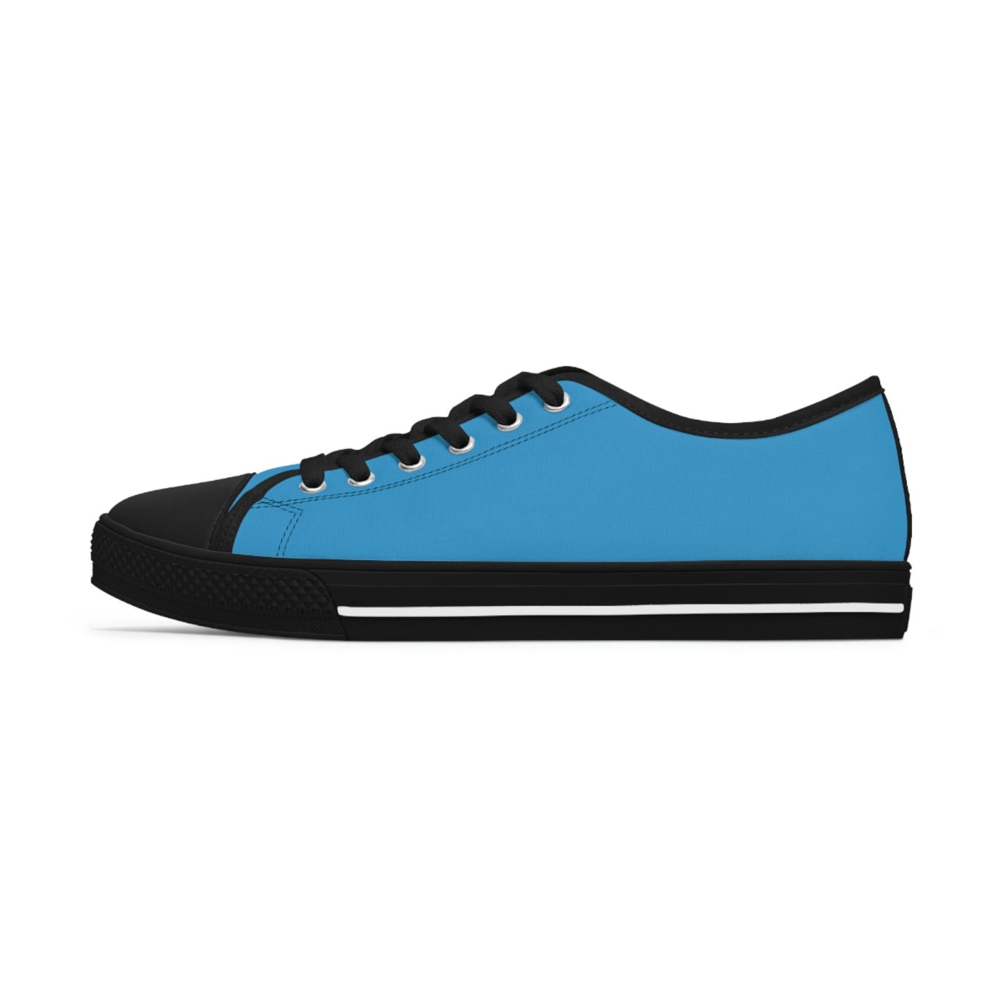 Women's Low Top Light Blue Sneakers
