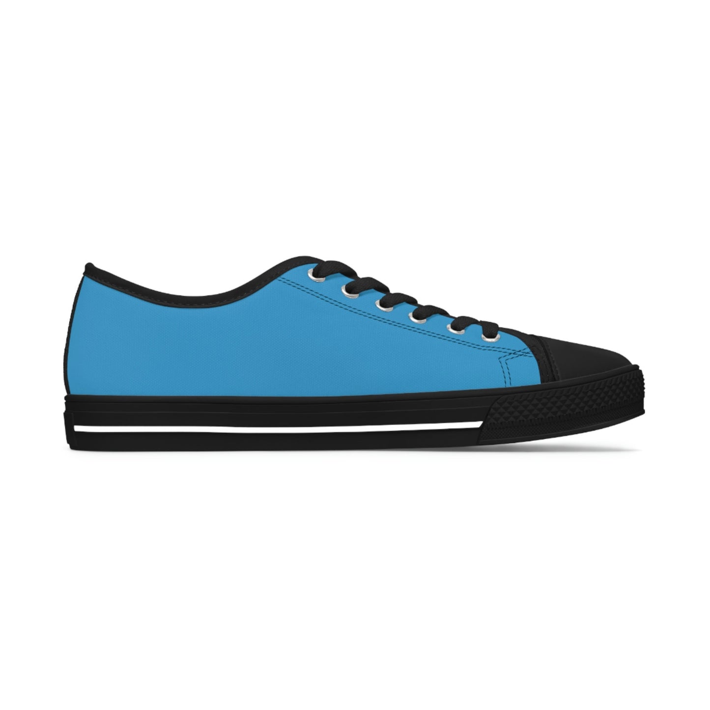 Women's Low Top Light Blue Sneakers