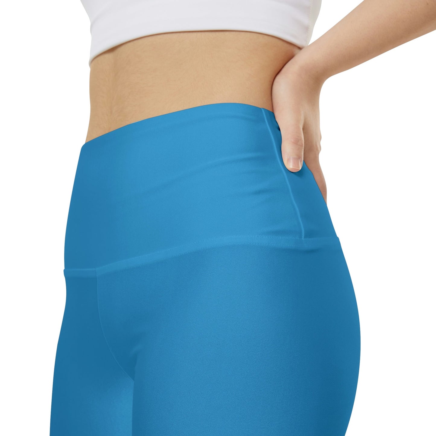 Women's Light Blue Workout Shorts