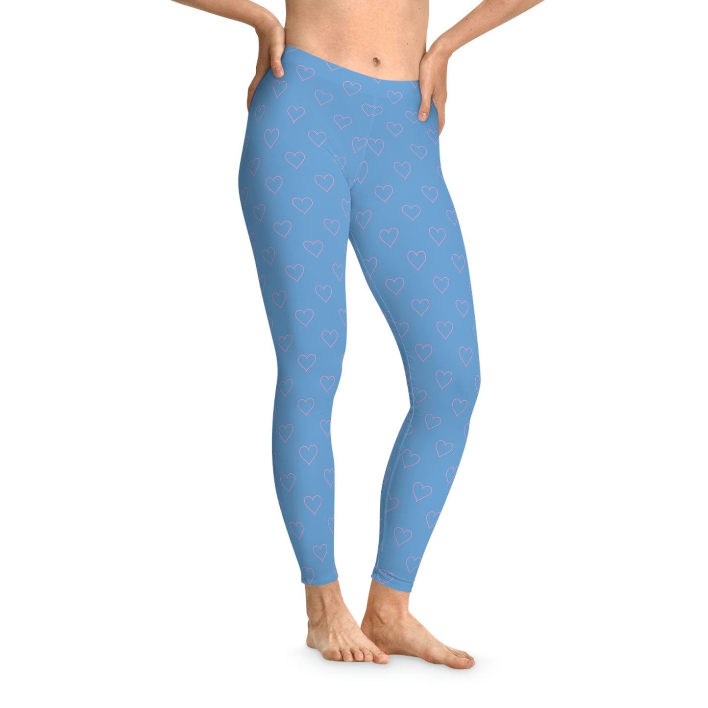 Stretchy Blue Leggings