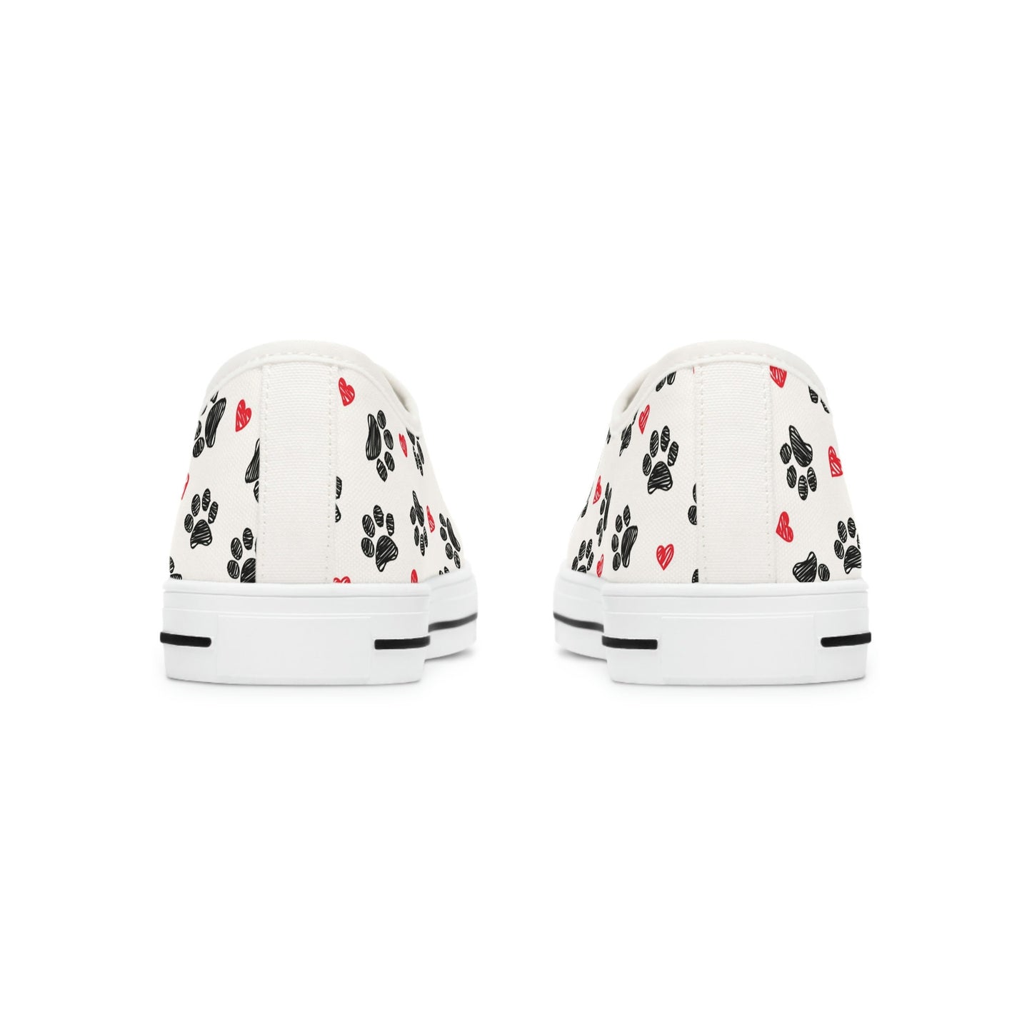 Women's Low Top White Sneakers