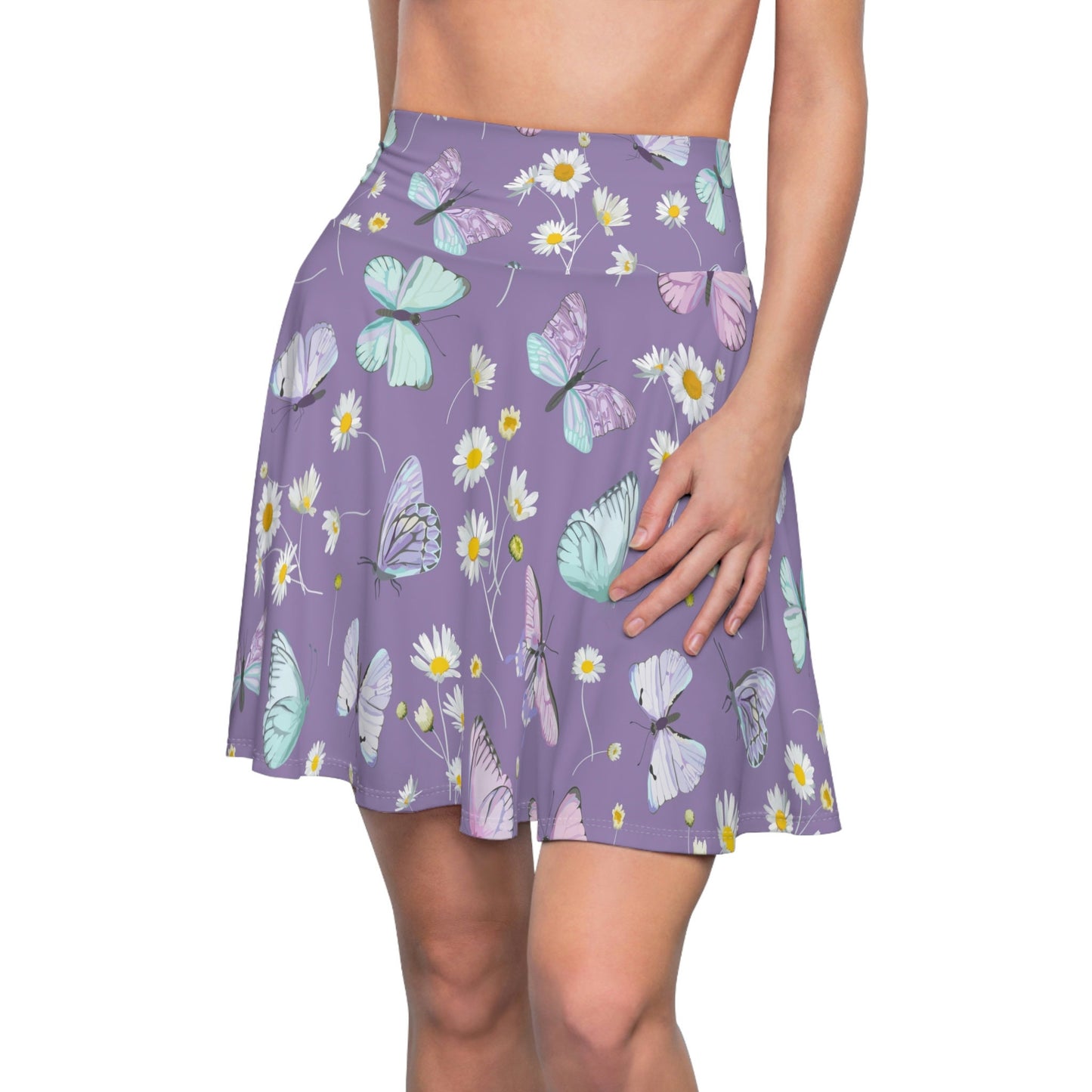 Purple Skater Skirts
