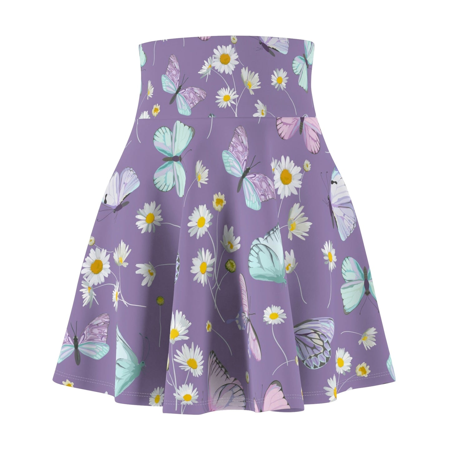 Purple Skater Skirts