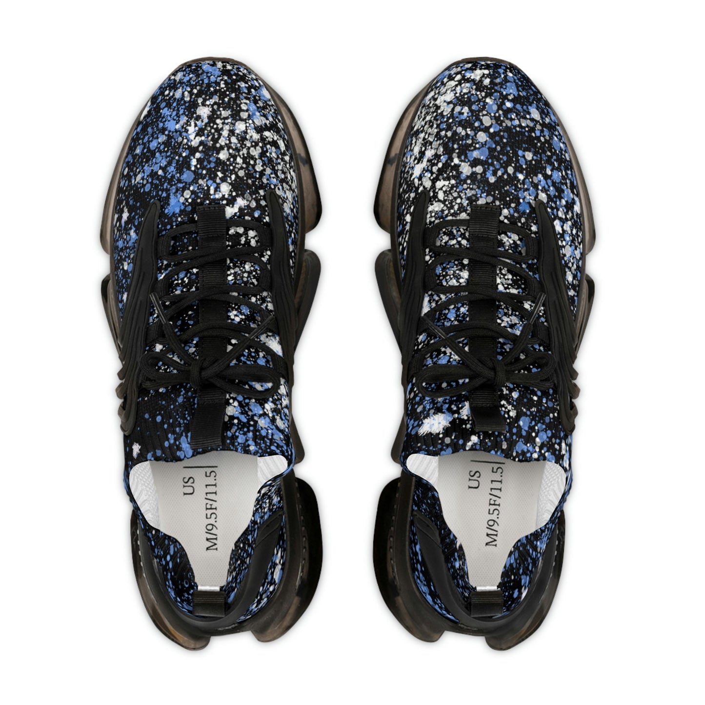 Men's Mesh Black Sneakers