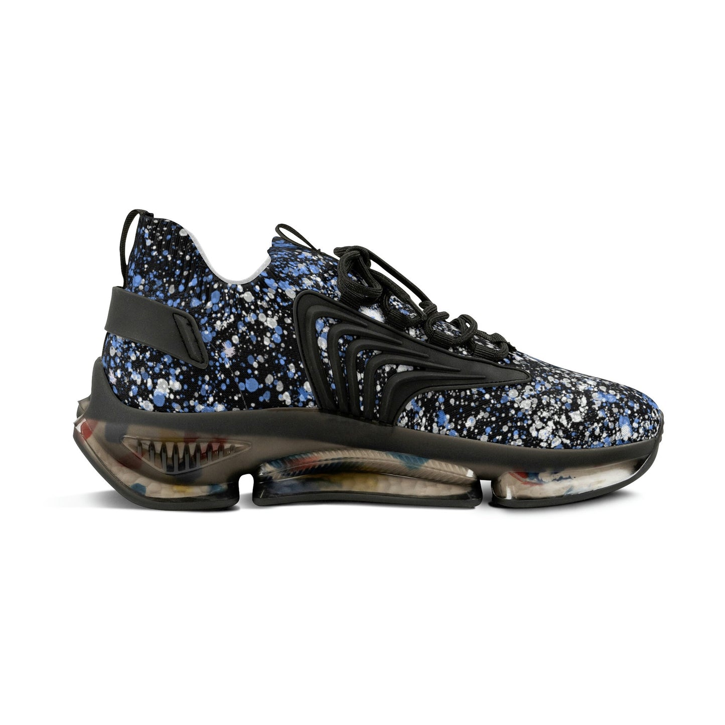 Men's Mesh Black Sneakers