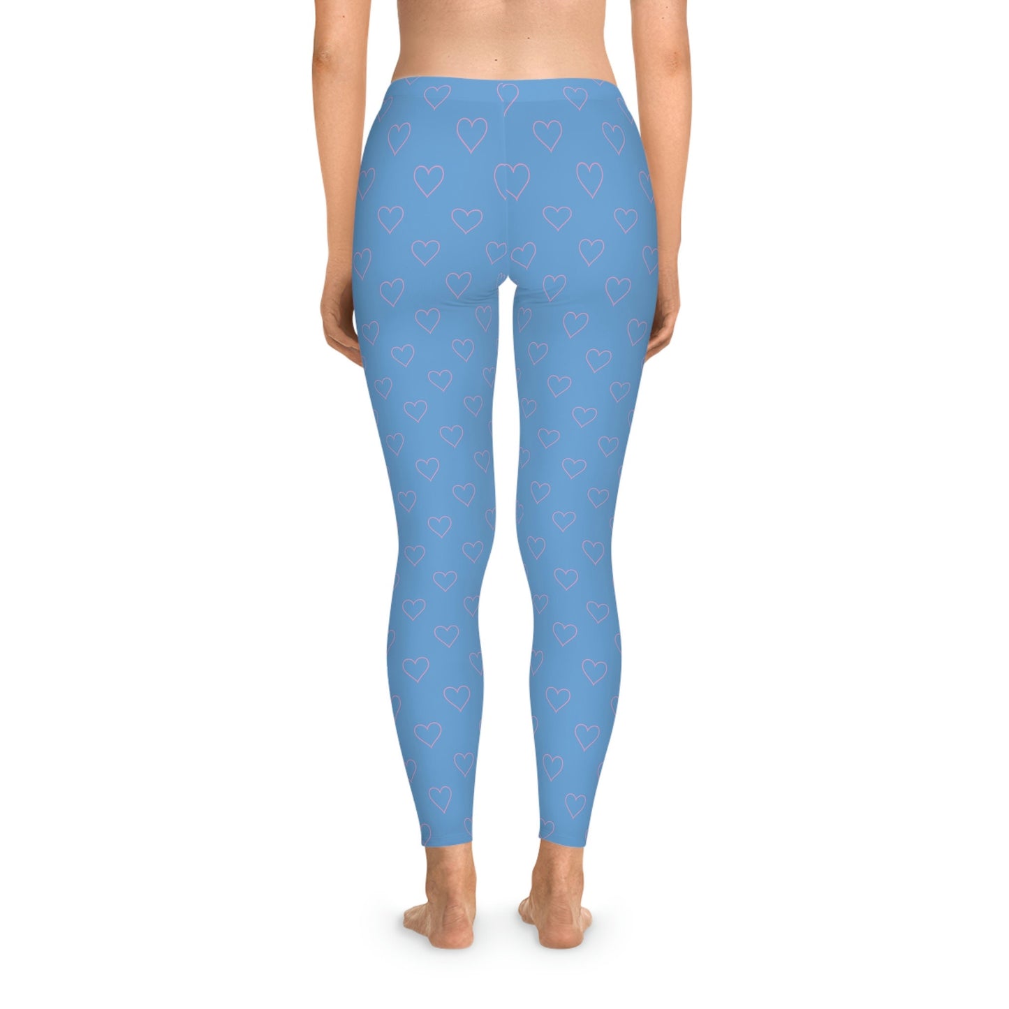 Stretchy Blue Leggings