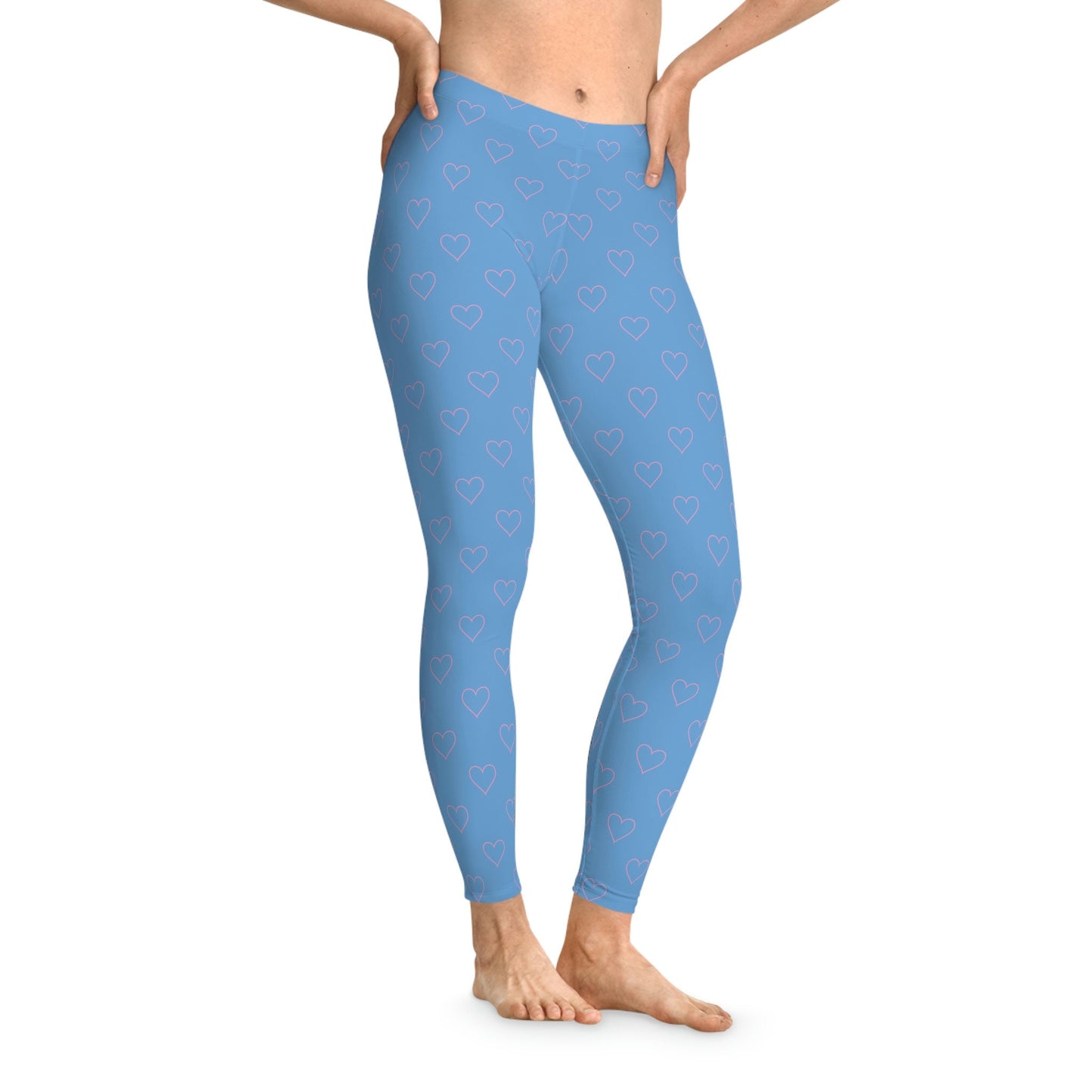 Stretchy Blue Leggings