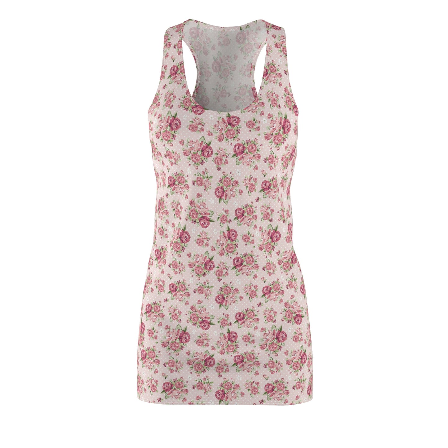 Women's Floral Pink Dress