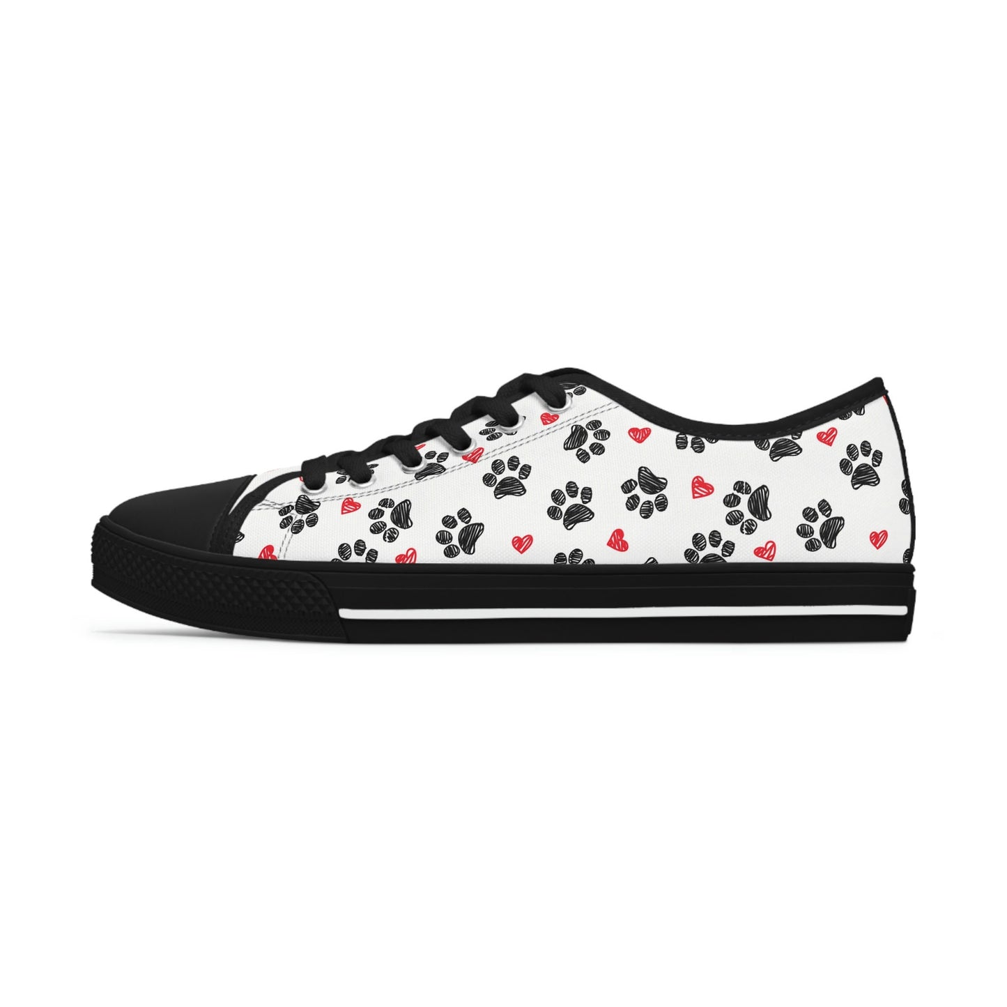 Women's Low Top White Sneakers