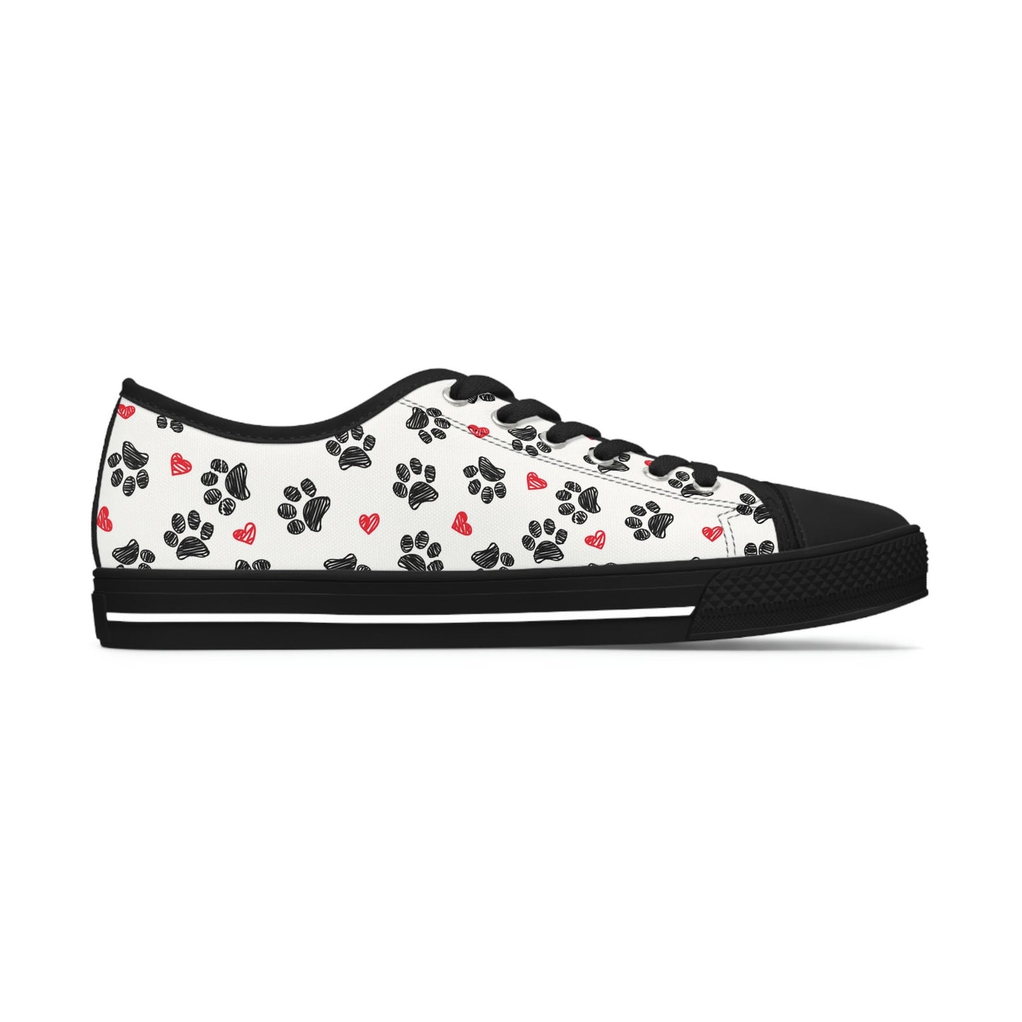 Women's Low Top White Sneakers