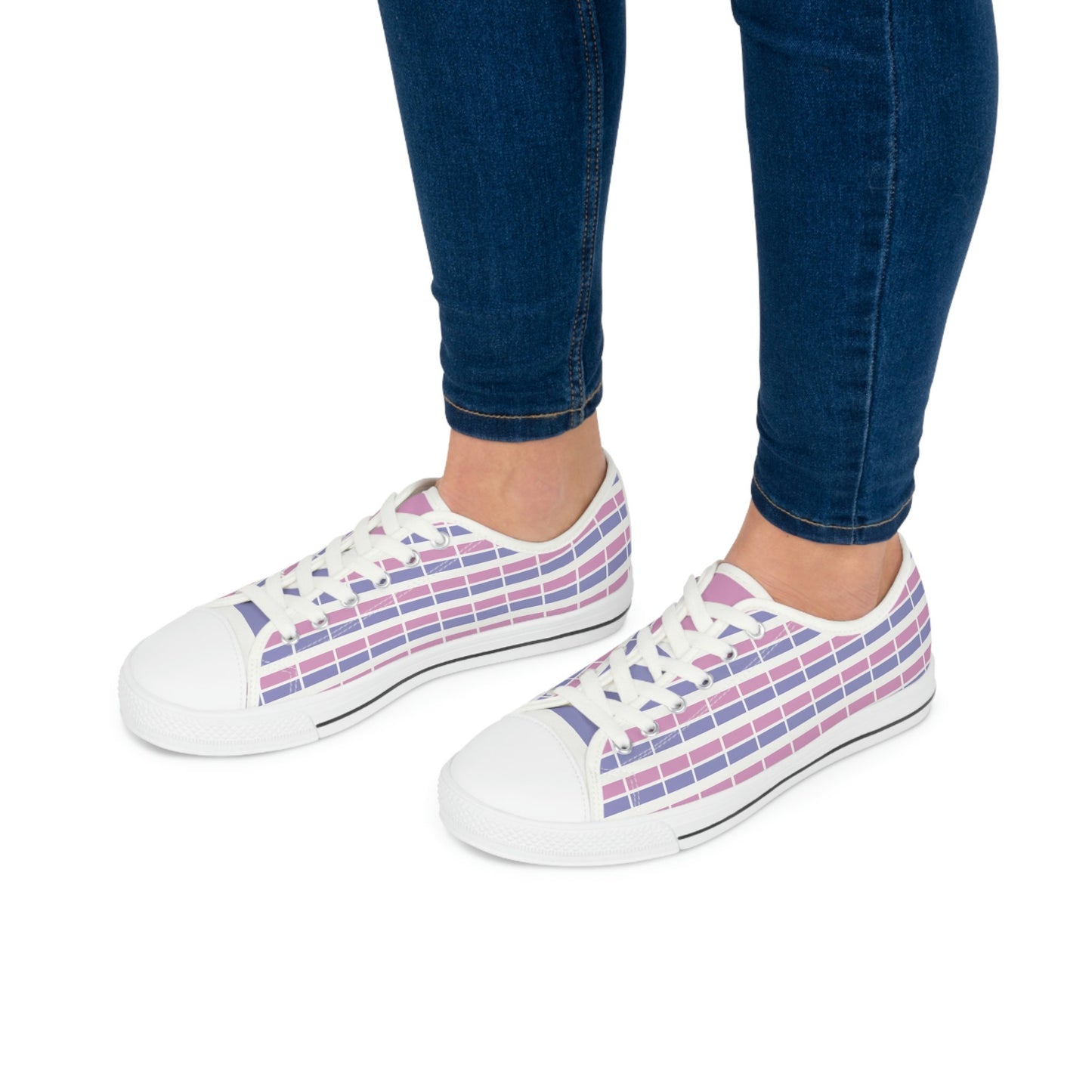 Women's Low Top Pink Sneakers