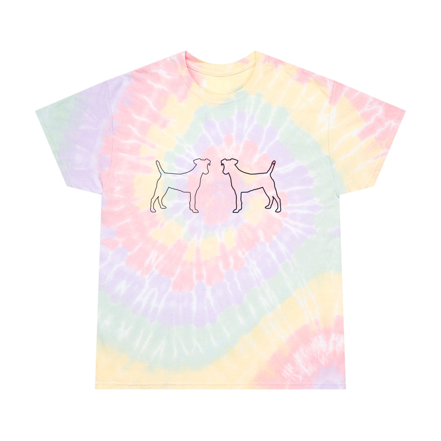 Black Dog Tie-Dye Tee, Spiral