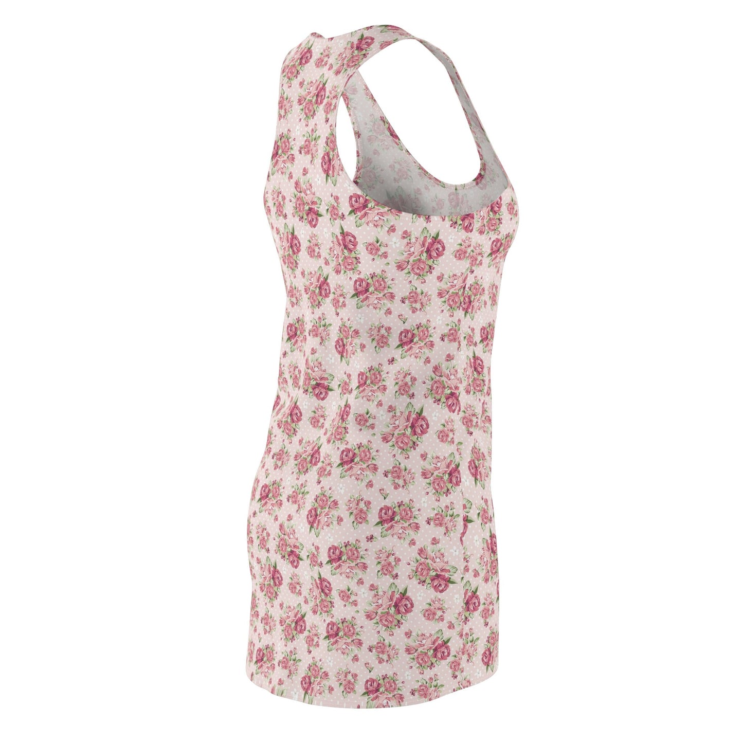 Women's Floral Pink Dress
