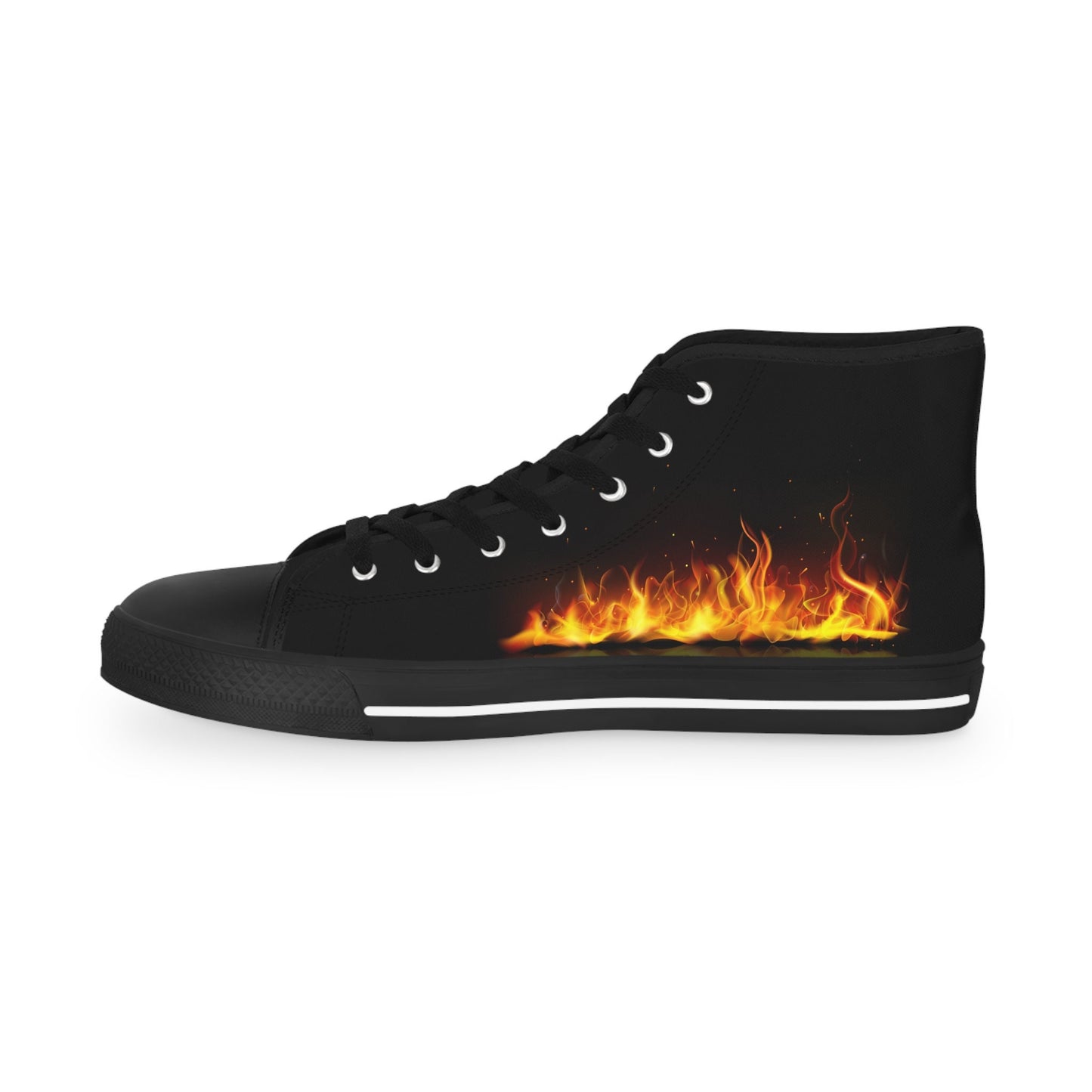 Men's Black High Top Sneakers