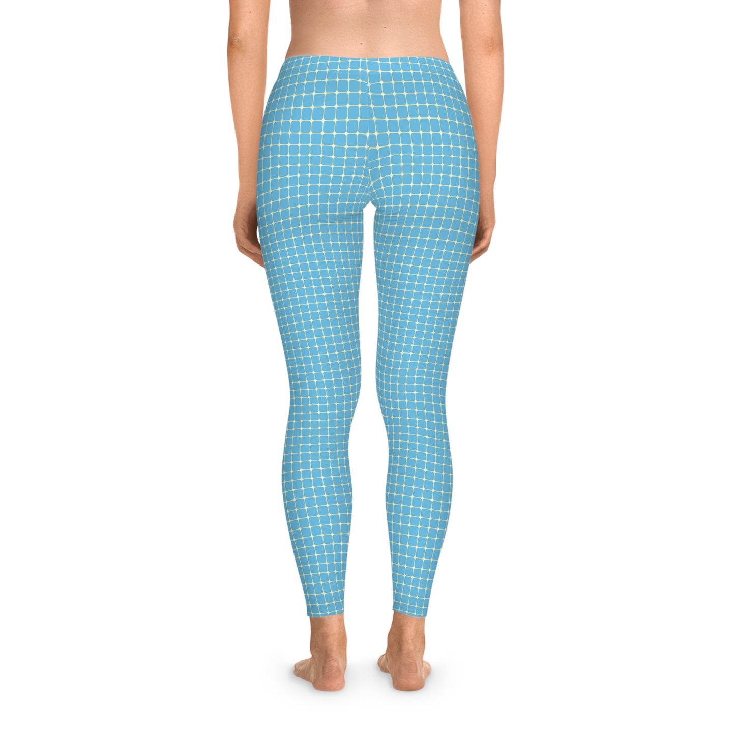 Stretchy Blue Leggings