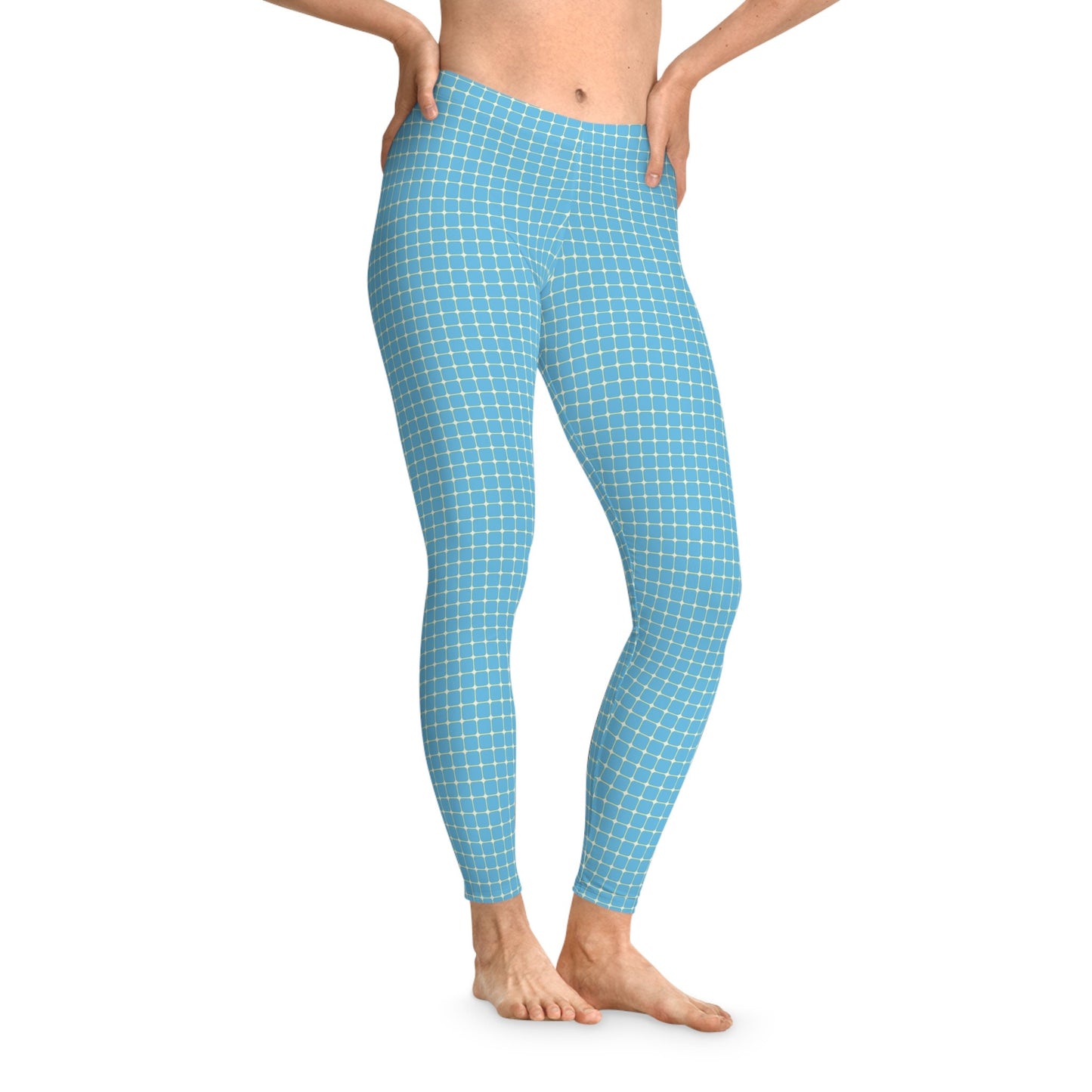 Stretchy Blue Leggings