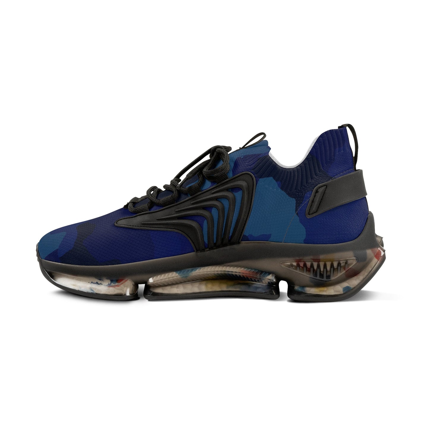 Men's Blue Camo Sneakers