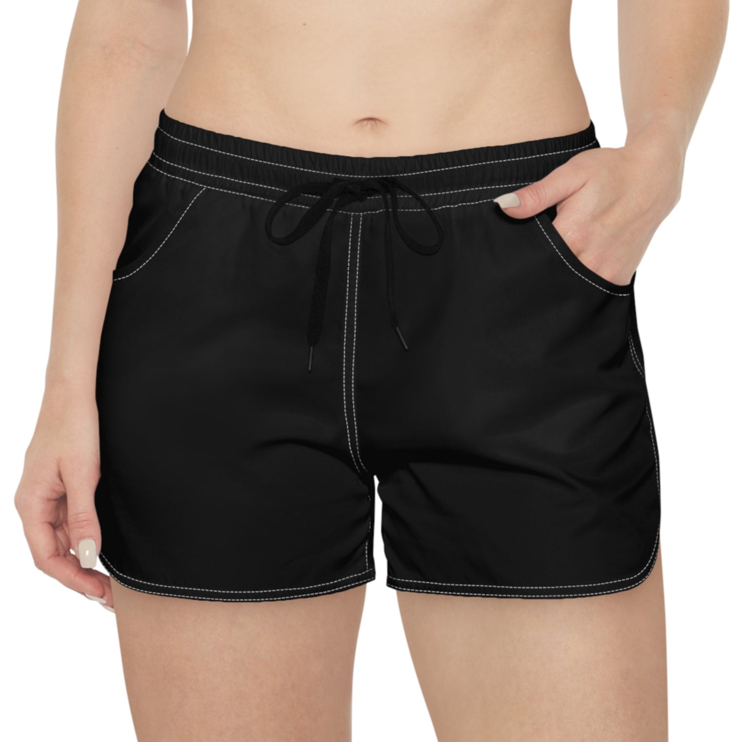 Women's Casual Black Shorts