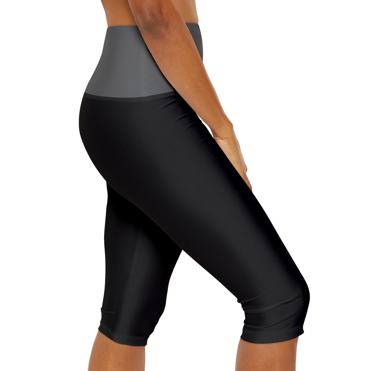 Yoga Black Capri Leggings