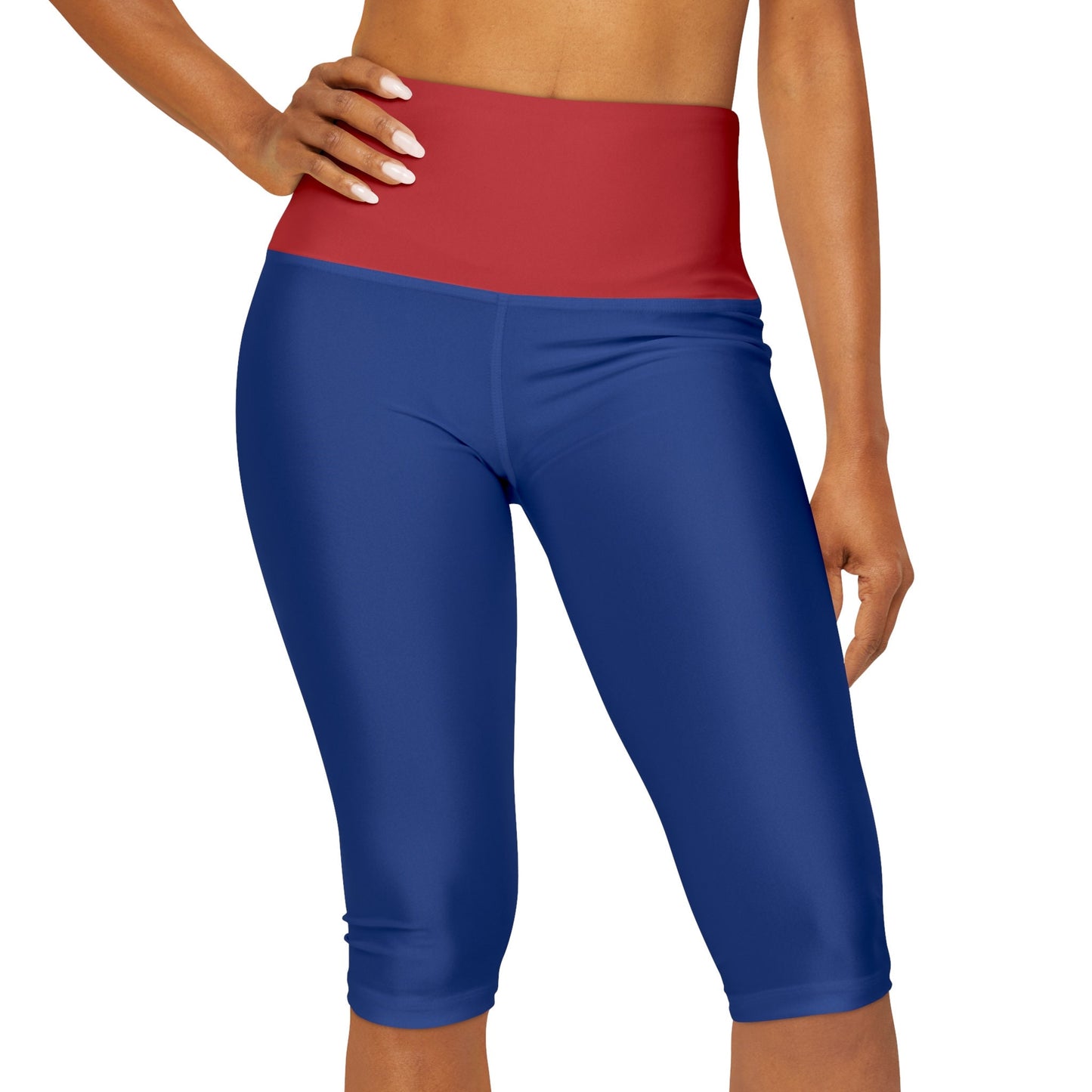 Red and Blue Leggings