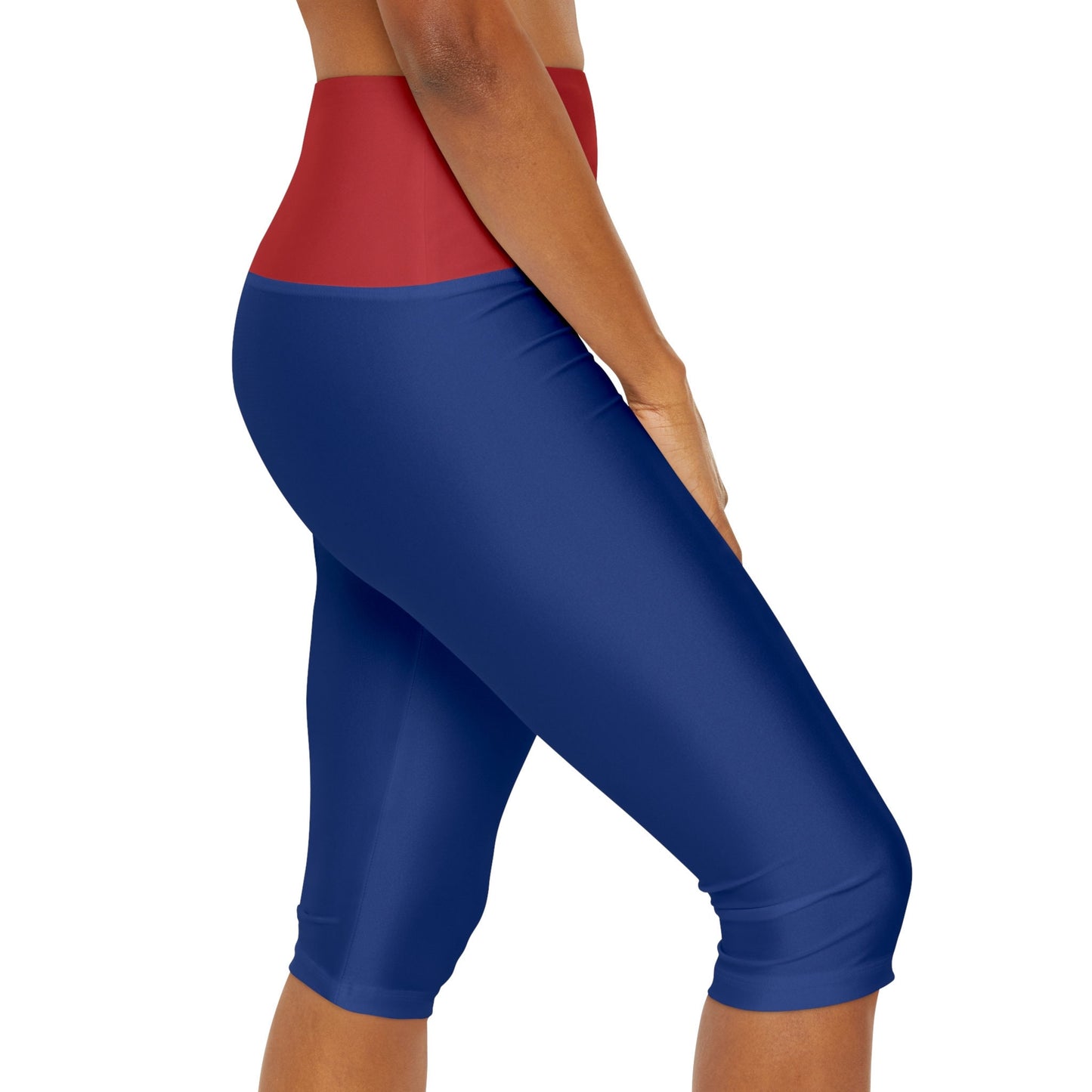 Red and Blue Leggings