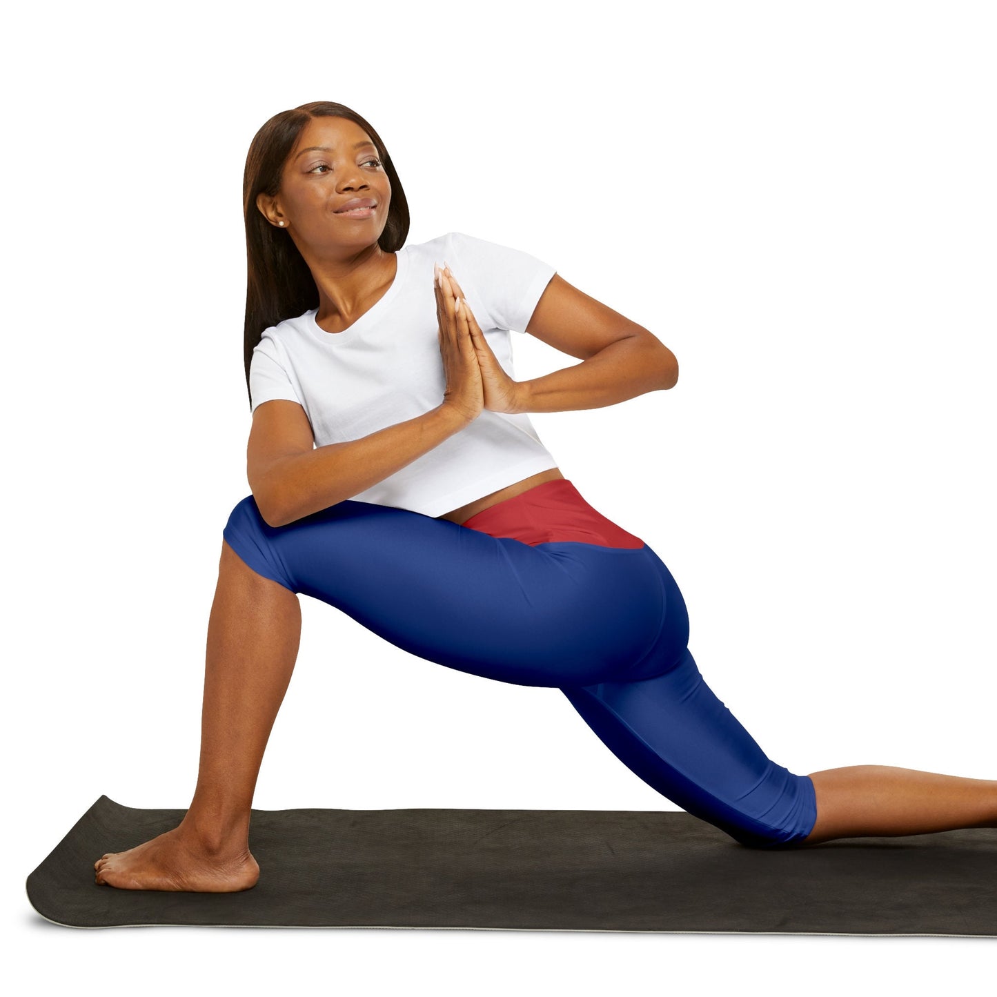 Red and Blue Leggings