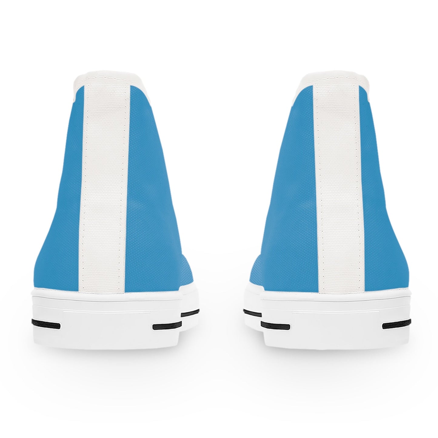 Women's Blue High Top Sneakers
