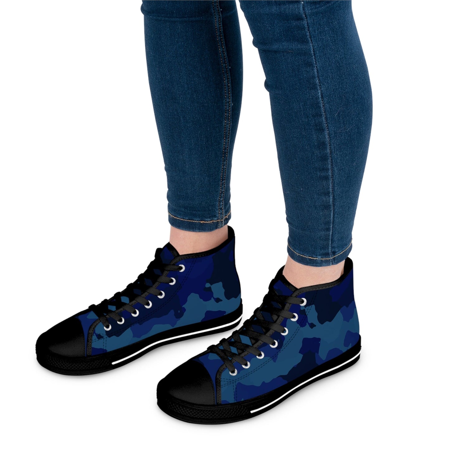 Women's Camo High Top Sneakers