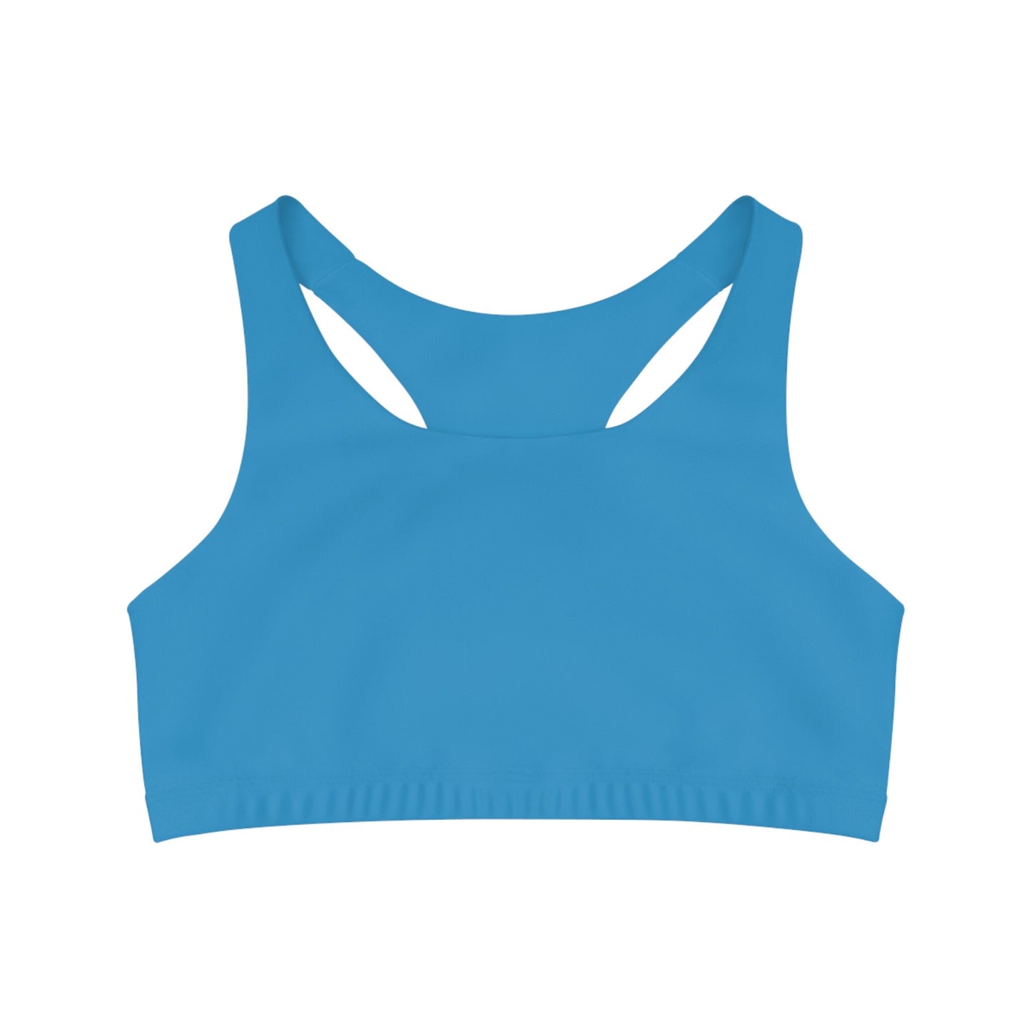 Seamless Blue Sports Bras