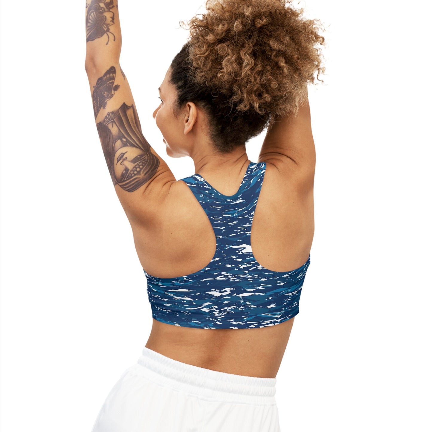 Seamless Camo Sports Bras