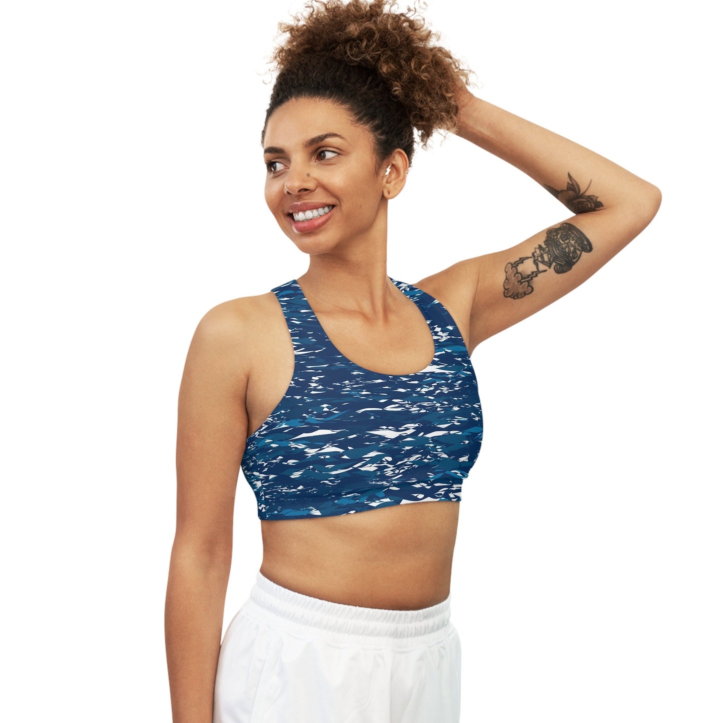 Seamless Camo Sports Bras