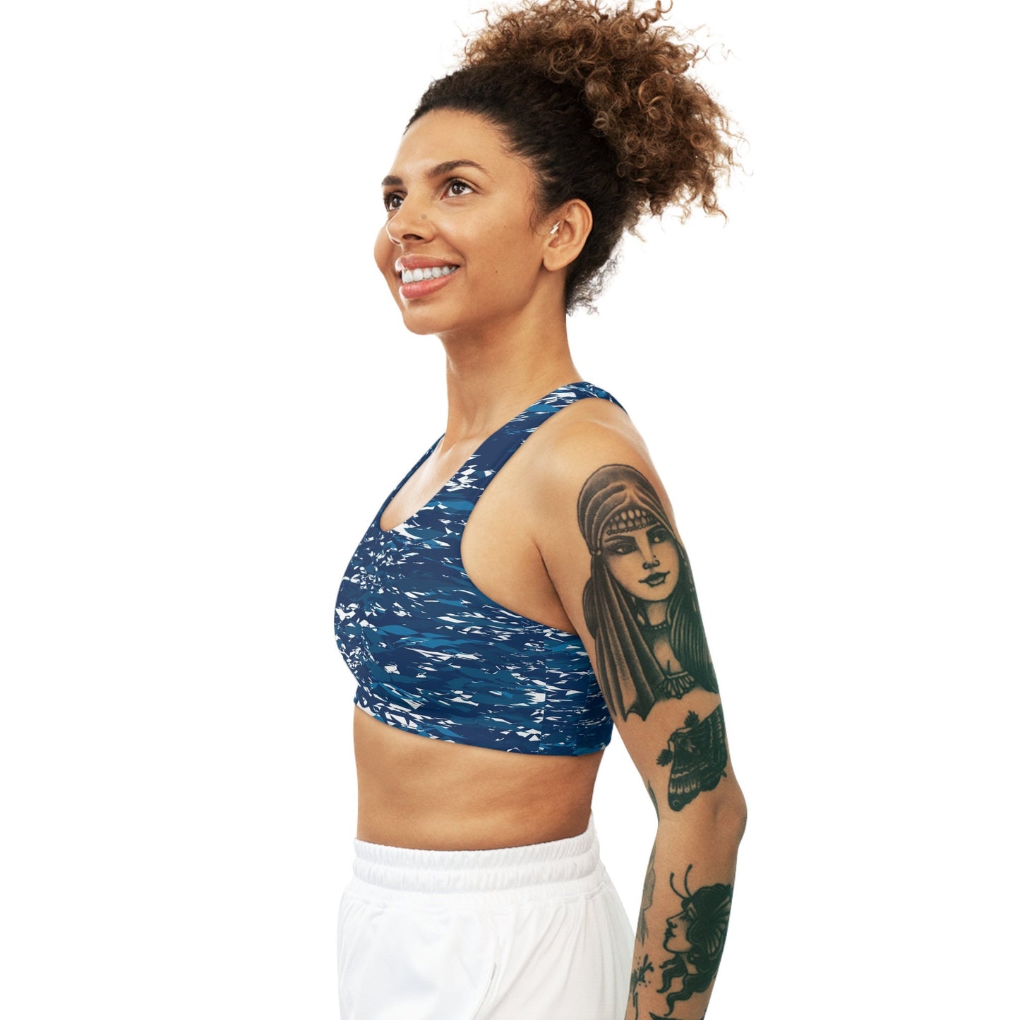 Seamless Camo Sports Bras