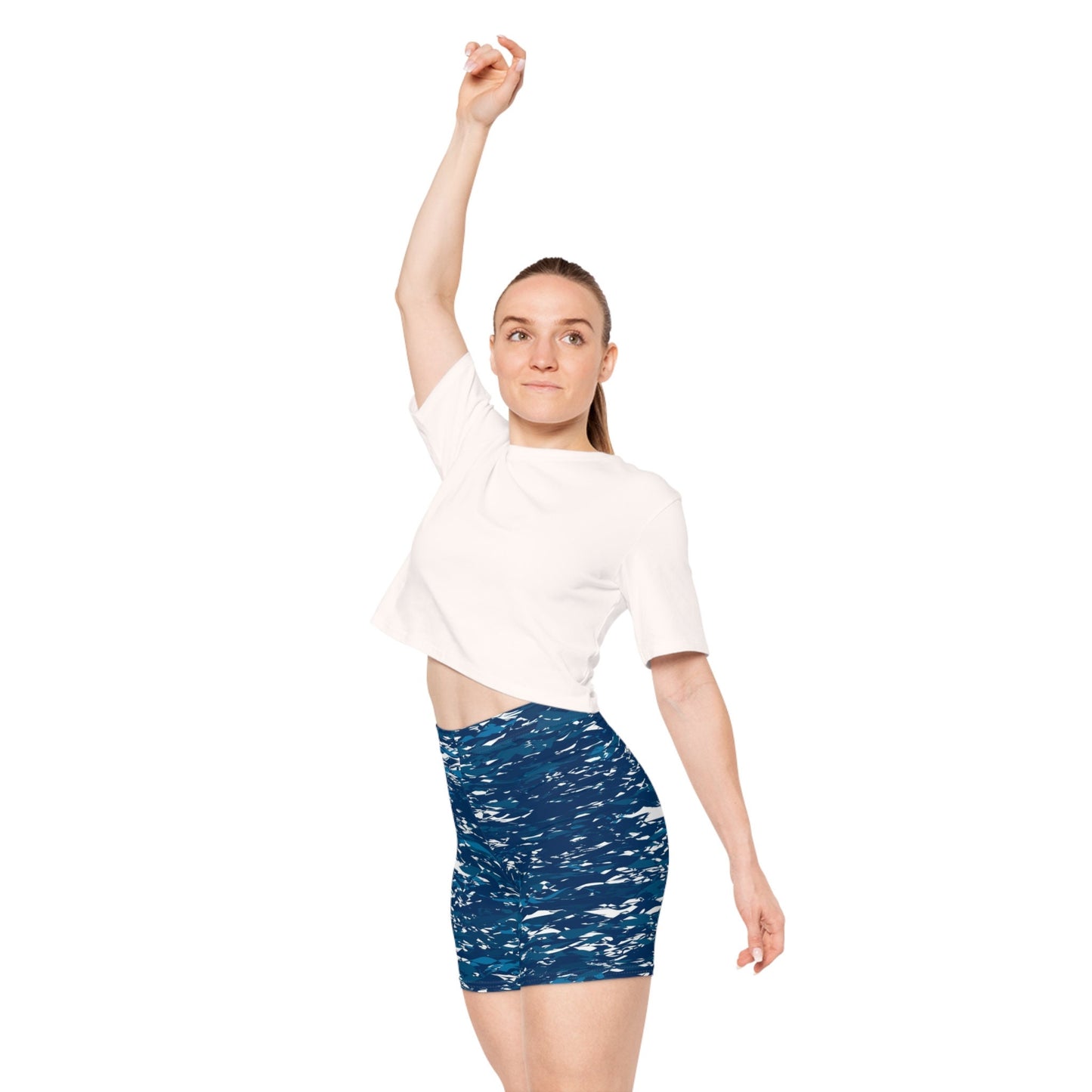 Women's Camo Biker Shorts