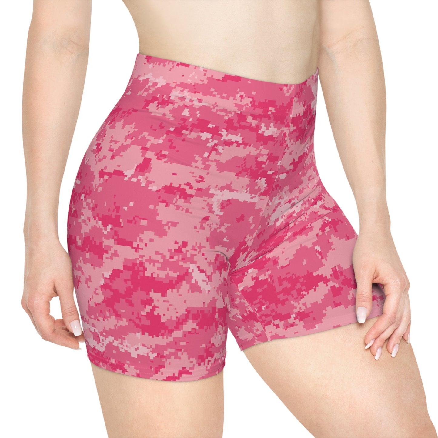 Women's Camo Biker Shorts